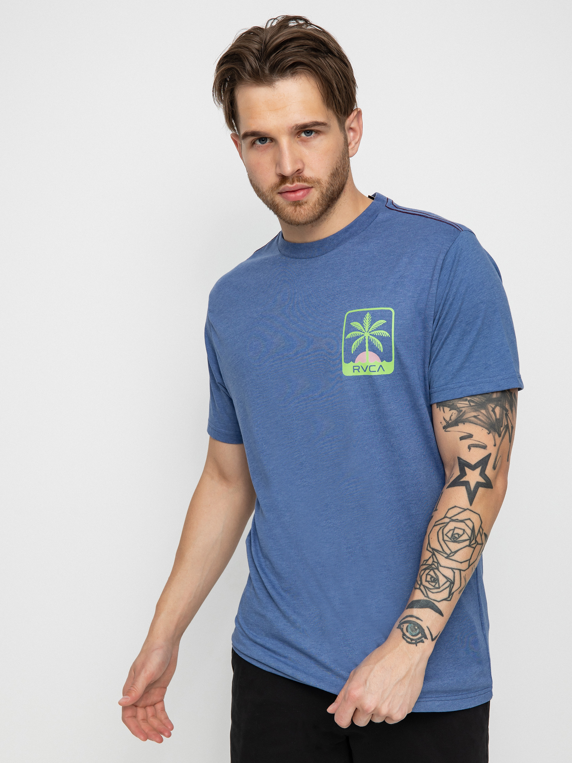 T-shirt RVCA Palm Beach 0528 (royal)