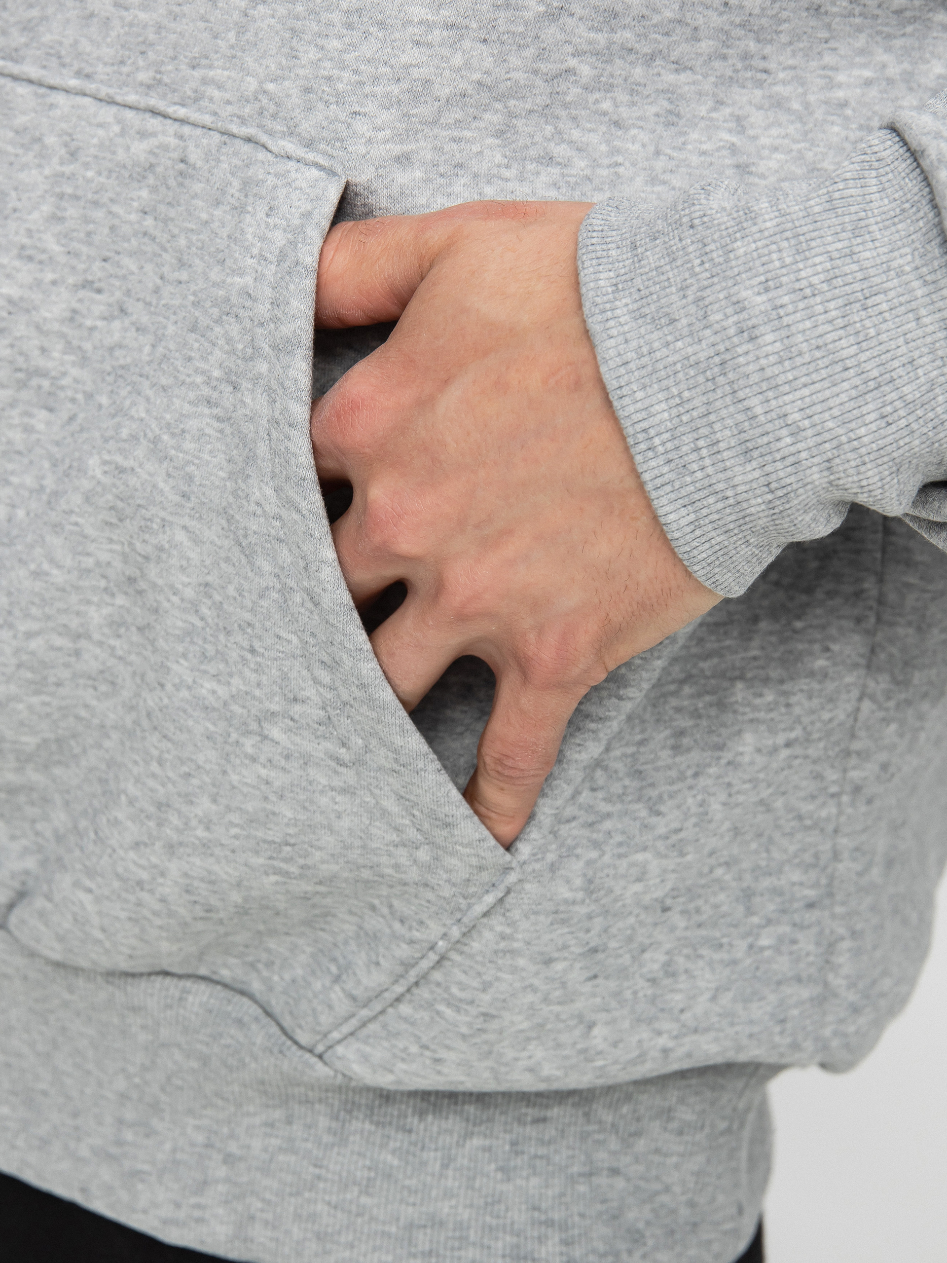 Bluza z kapturem adidas 4.0 Logo HD (mgreyh/black)