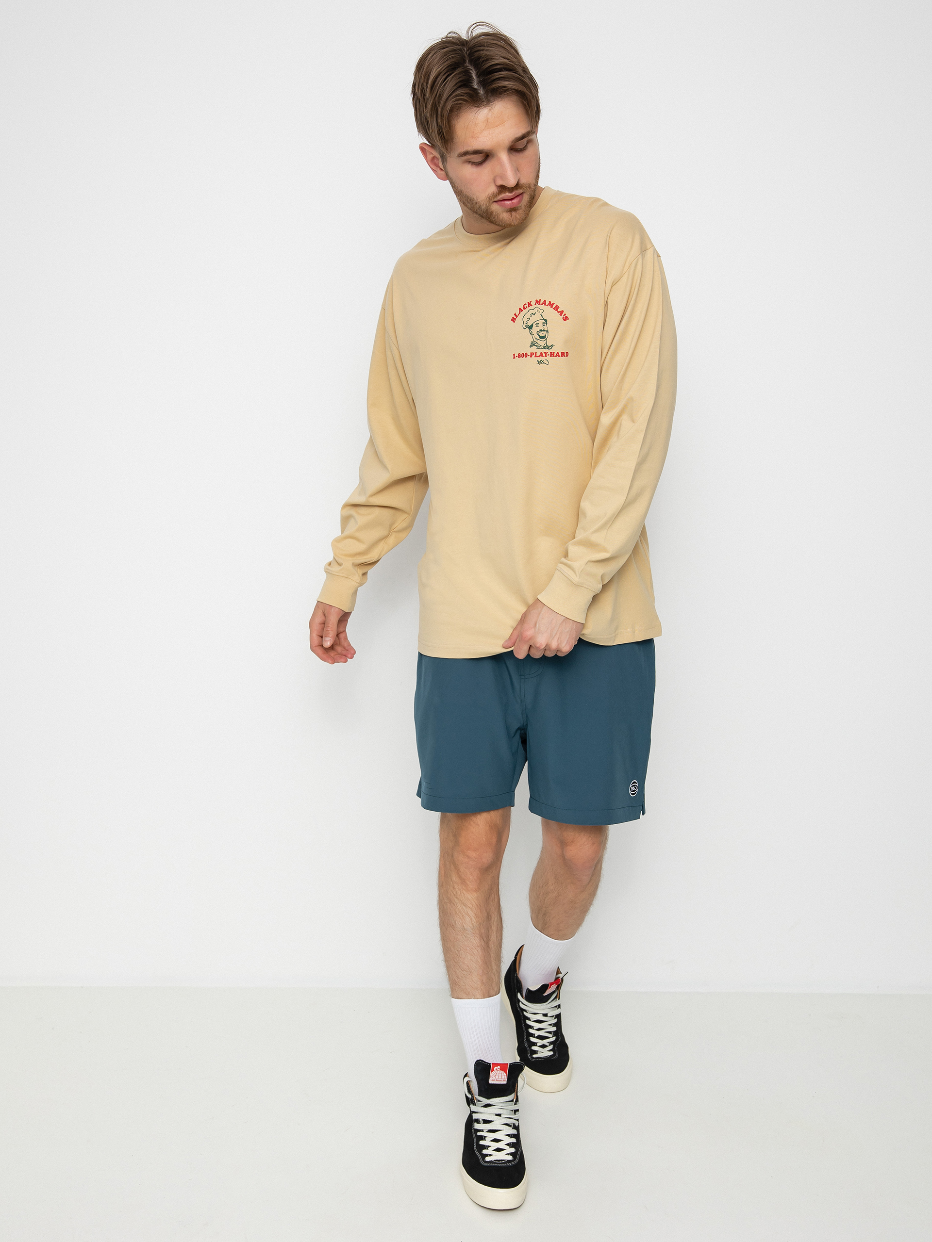 Longsleeve K1x Black Mambas Pizzeria (mojave desert)