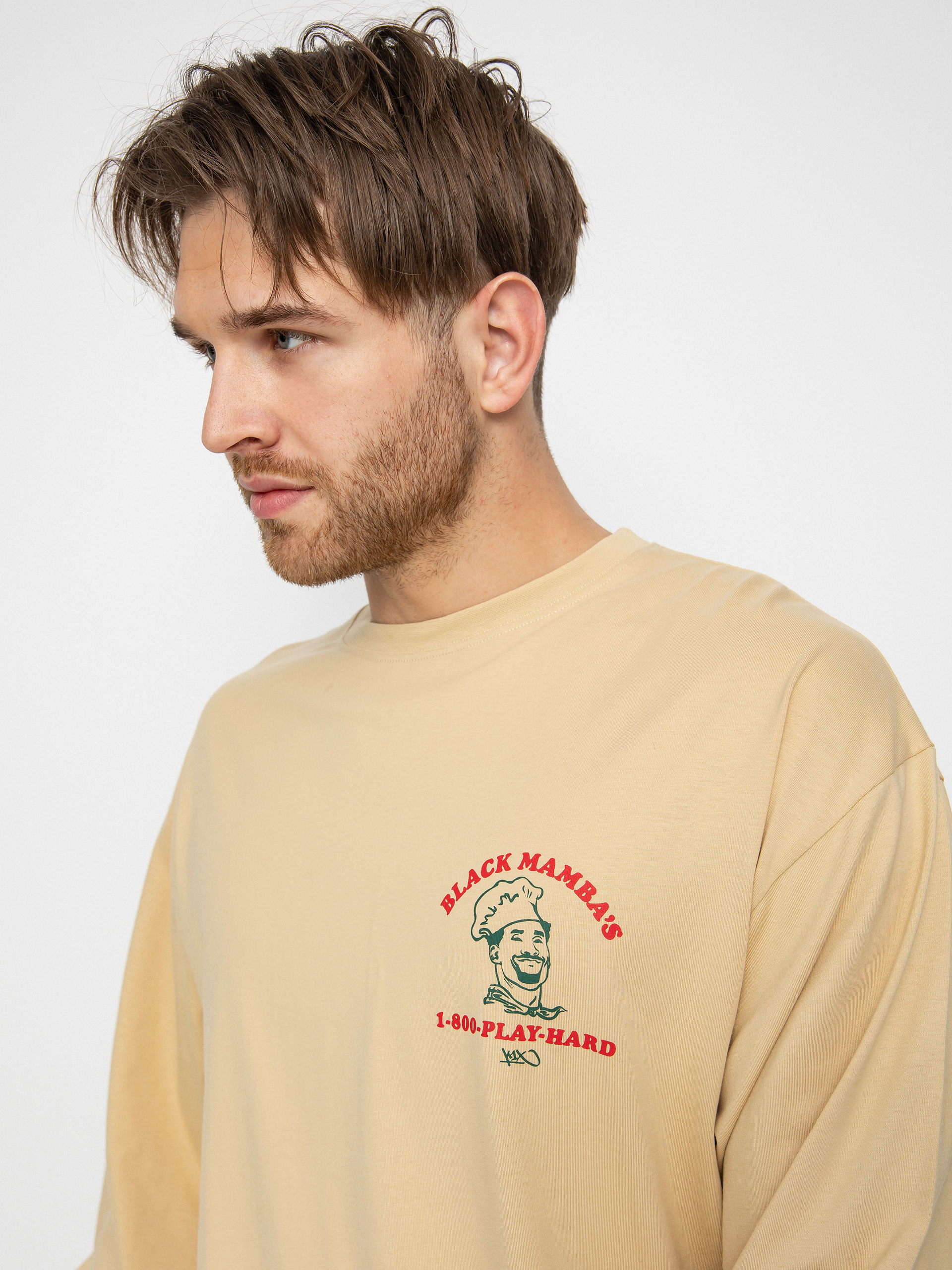 Longsleeve K1x Black Mambas Pizzeria (mojave desert)