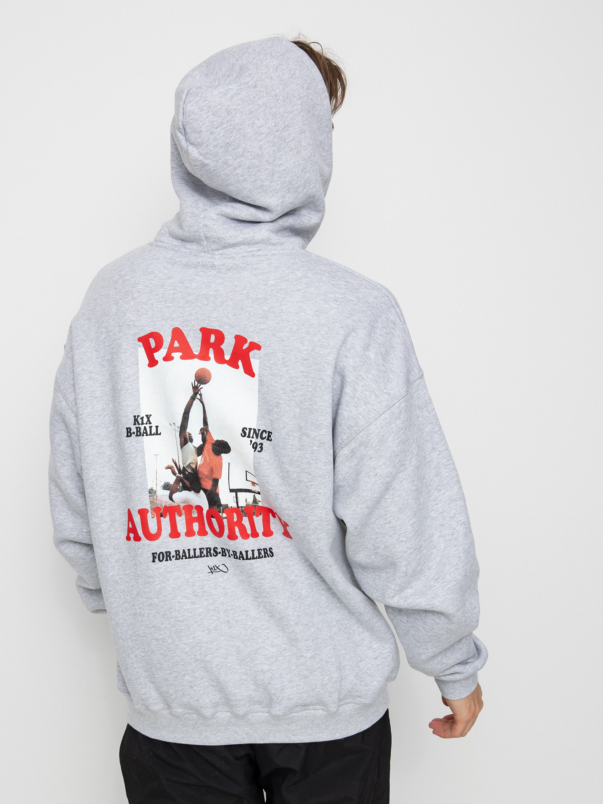 Bluza z kapturem K1x Pa Tipoff HD (light grey heather)