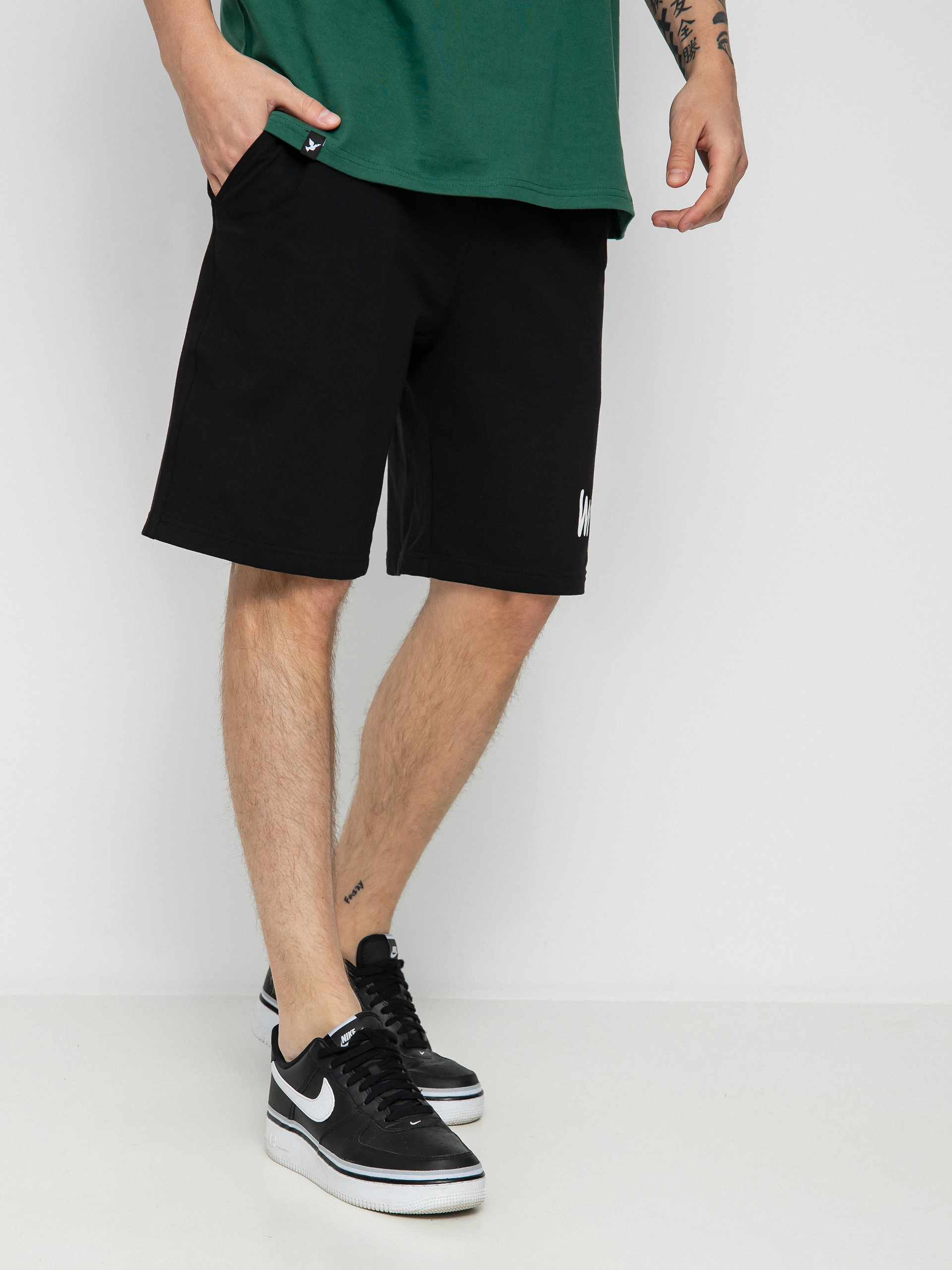 Szorty MassDnm Signature Straight Fit (black)