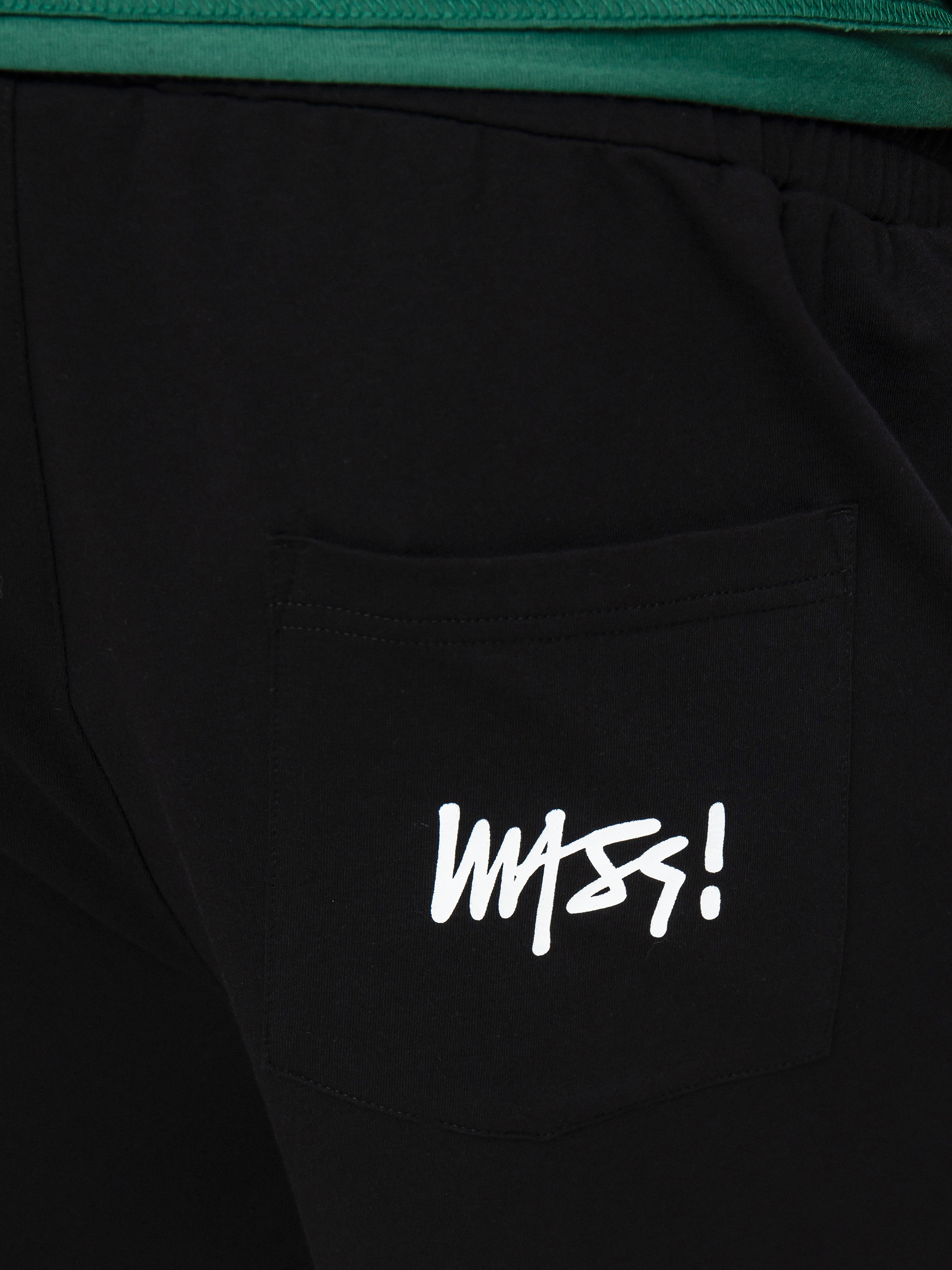 Szorty MassDnm Signature Straight Fit (black)