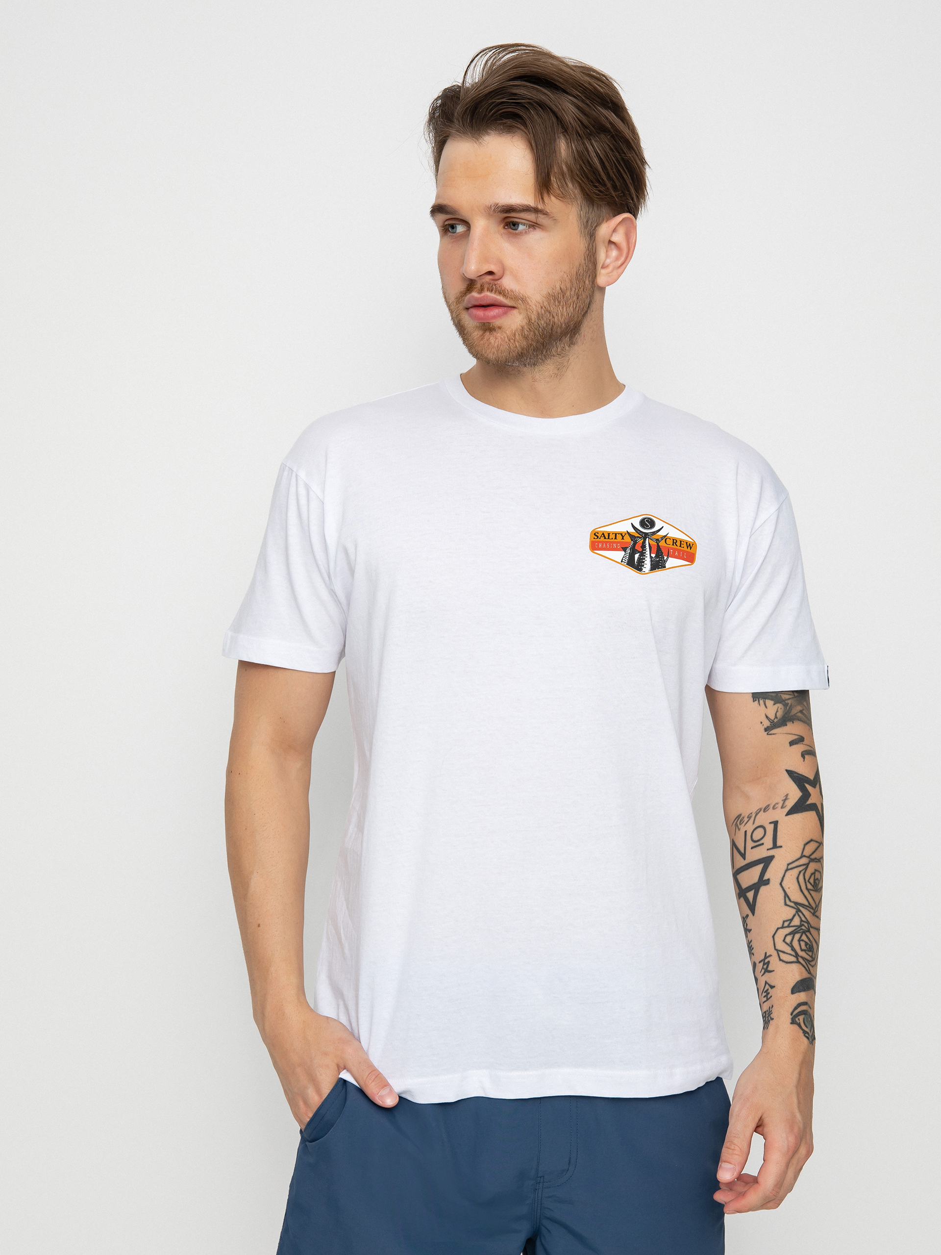T-shirt Salty Crew High Tail (white)