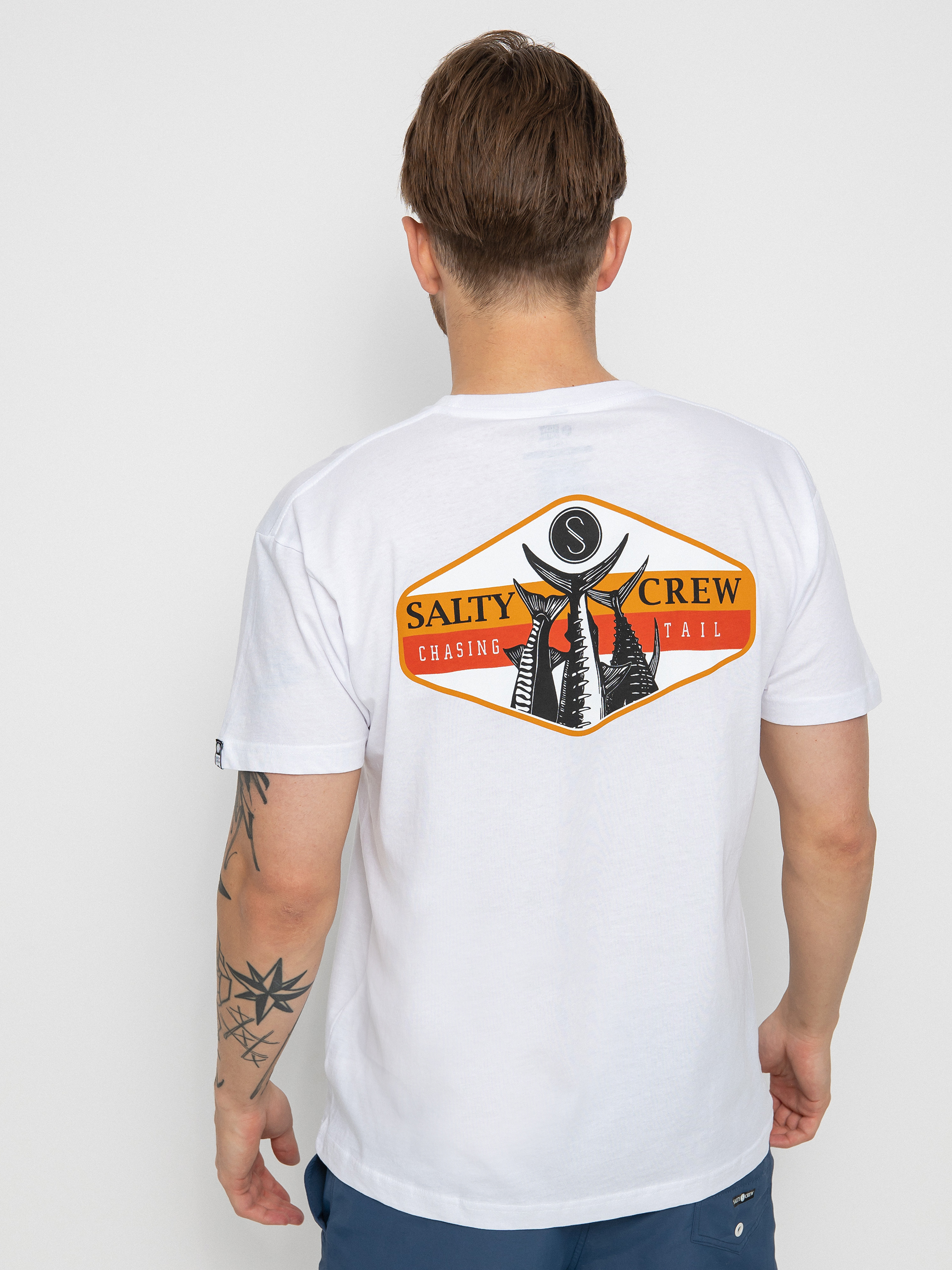 T-shirt Salty Crew High Tail (white)