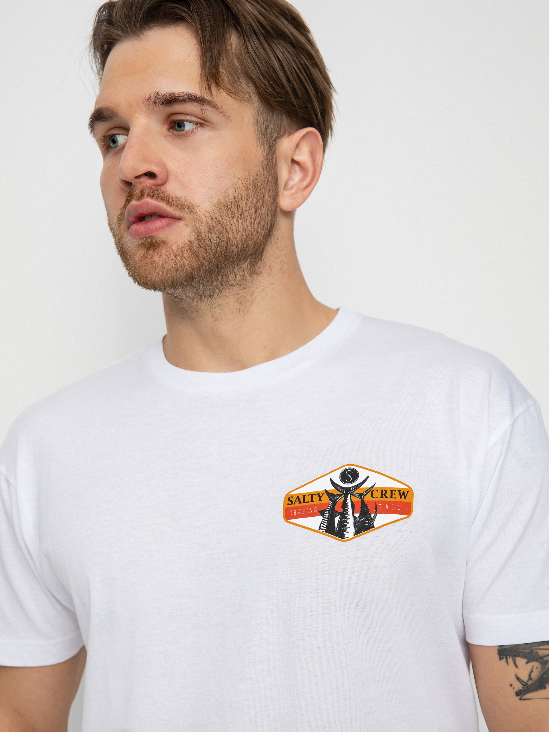 T-shirt Salty Crew High Tail (white)