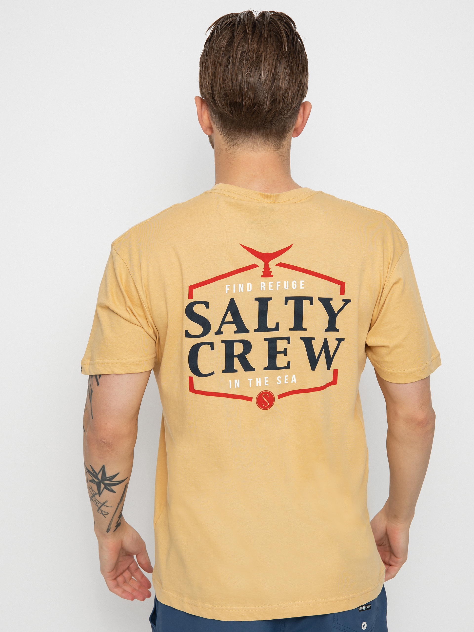 T-shirt Salty Crew Skipjack (camel)