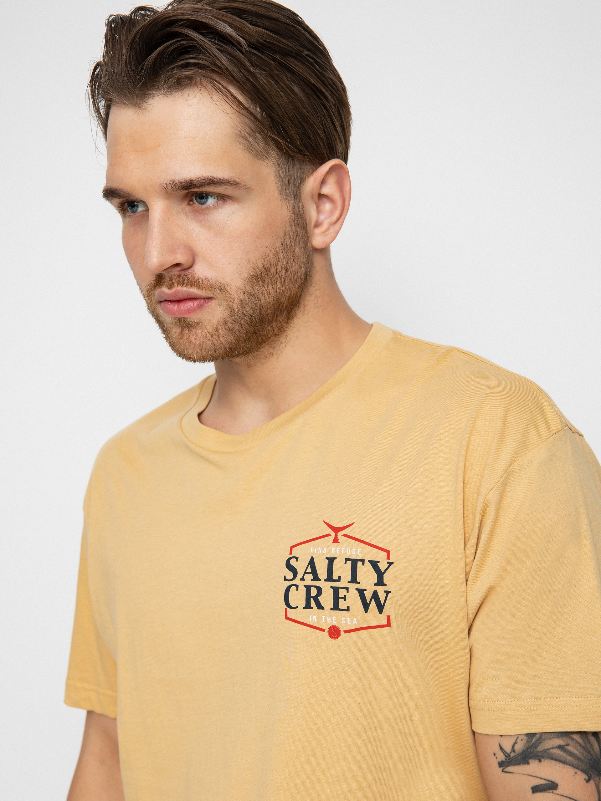 T-shirt Salty Crew Skipjack (camel)