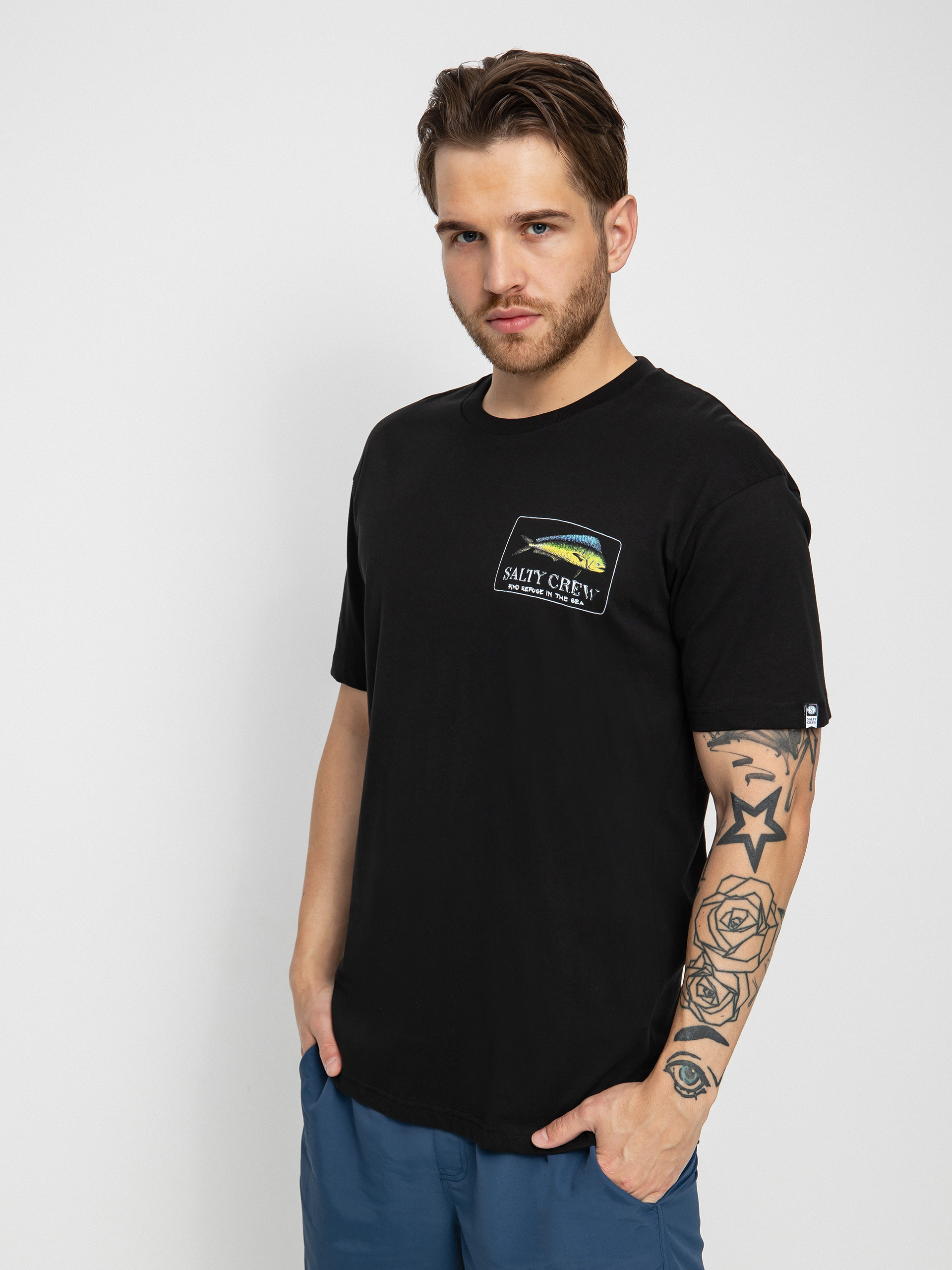 T-shirt Salty Crew El Dorado Prenium (black)