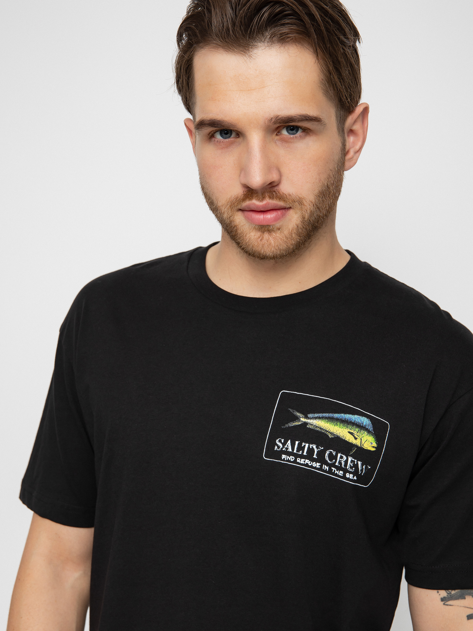 T-shirt Salty Crew El Dorado Prenium (black)