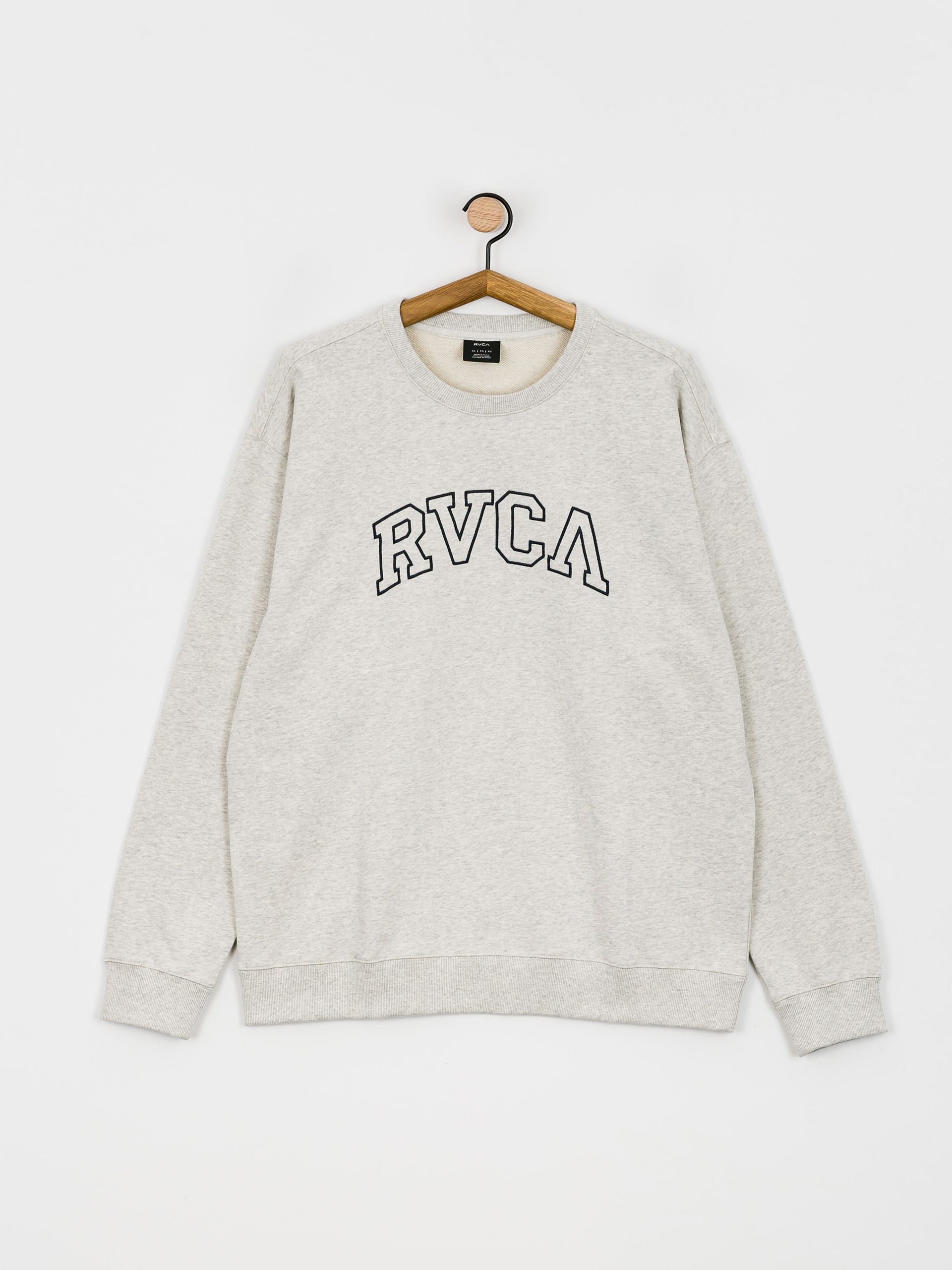 Bluza RVCA Hastings Emb Crew (snow marle)