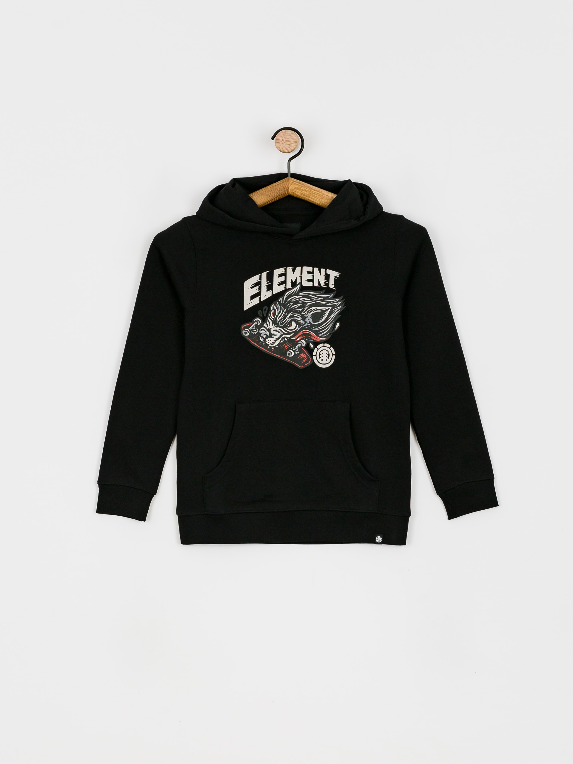 Bluza z kapturem Element Wolf HD JR (flint black)