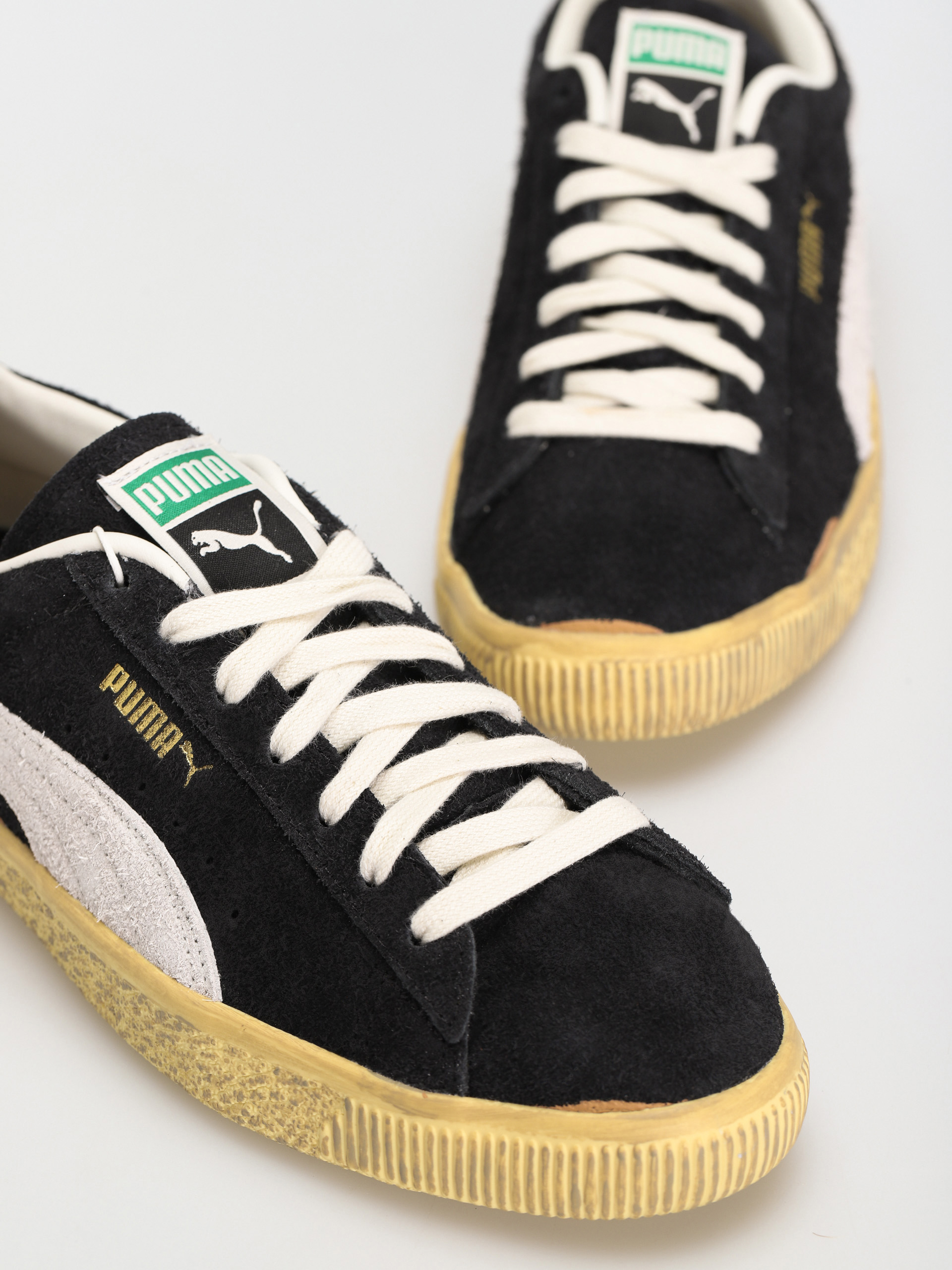 Buty Puma Suede Vtg The Neverworn (puma blk/w wht/mellow yellow)