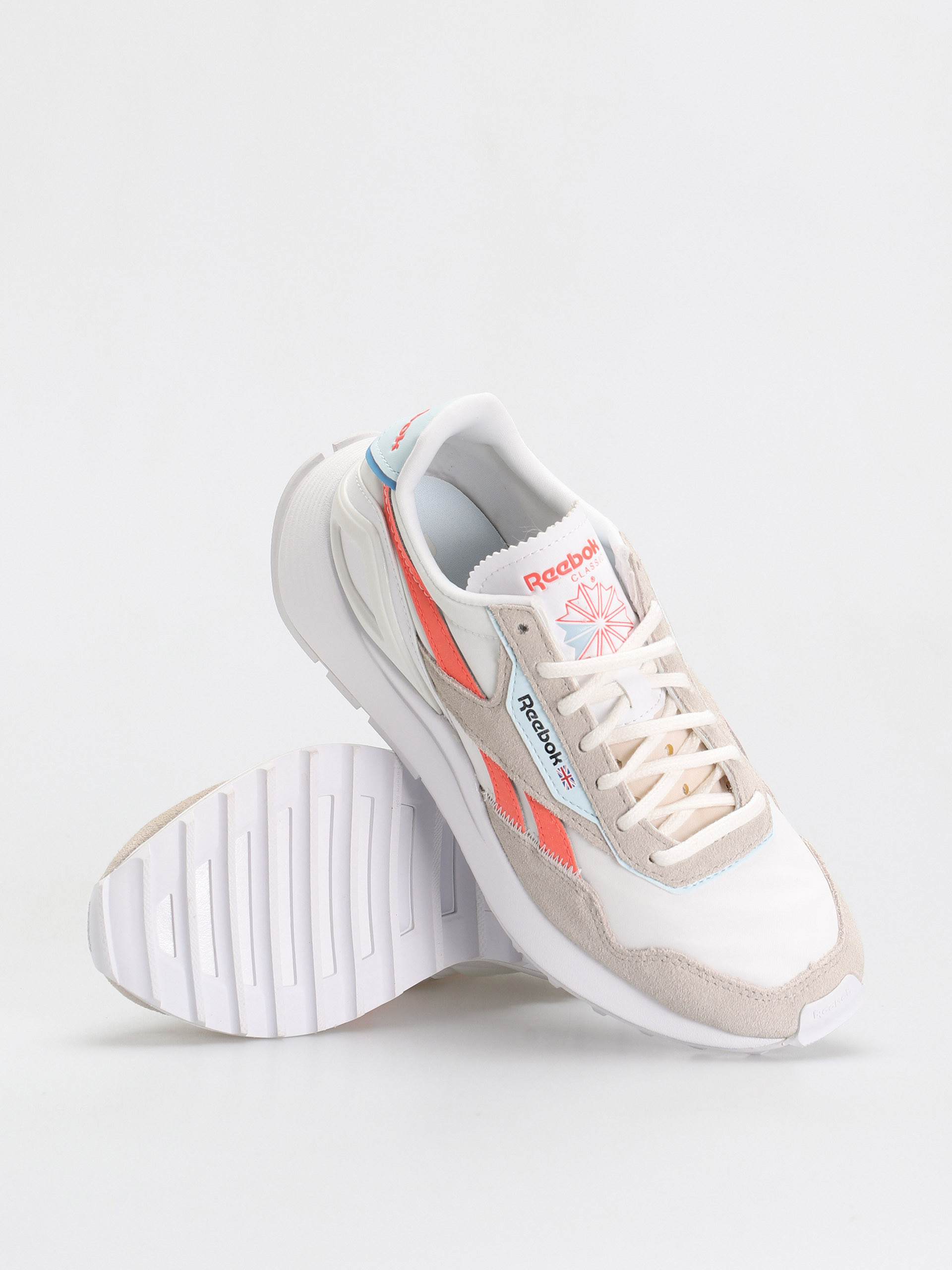Buty Reebok Cl Legacy Az Wmn (ftwwht/moonst/orgfla)