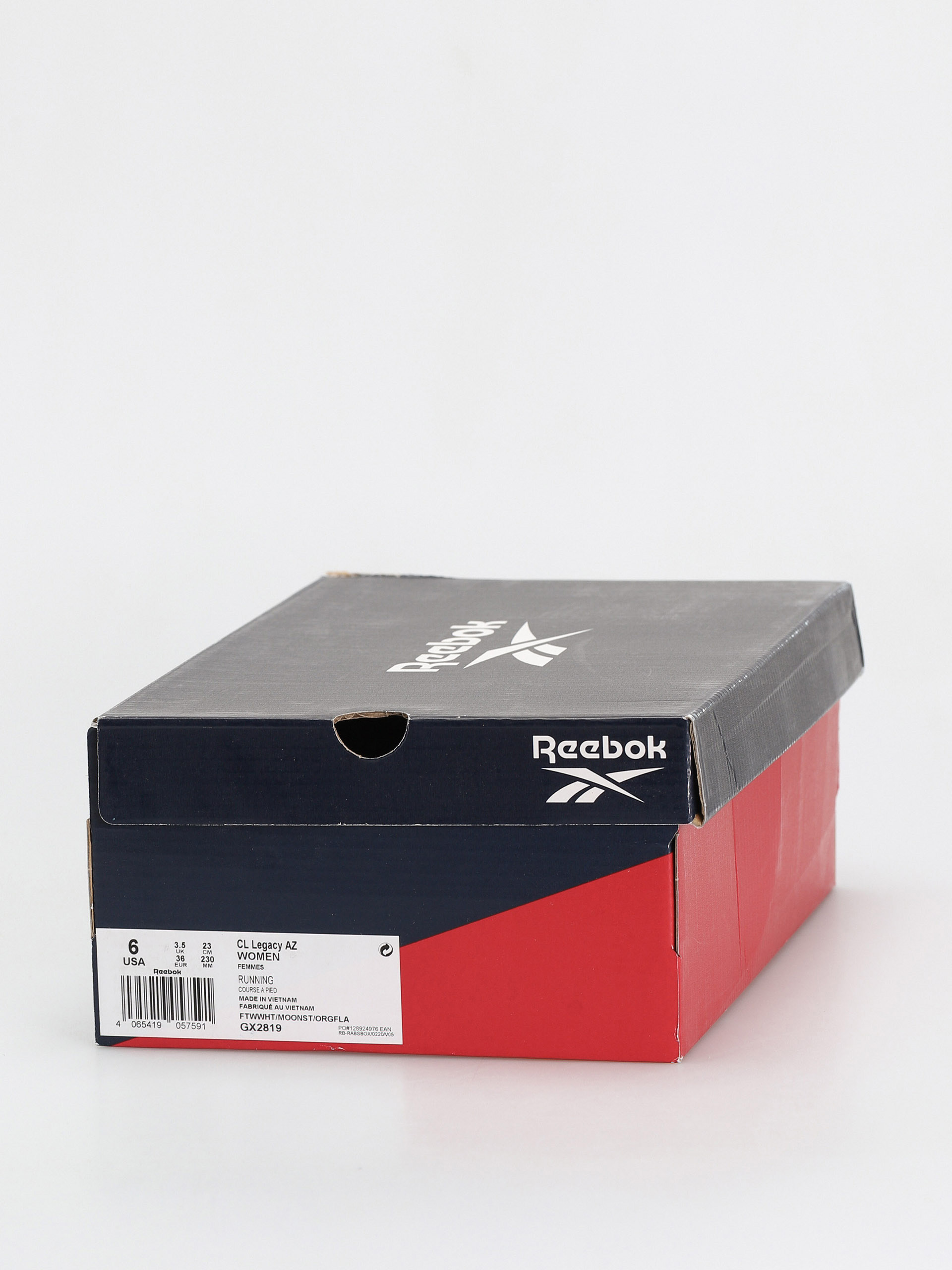 Buty Reebok Cl Legacy Az Wmn (ftwwht/moonst/orgfla)