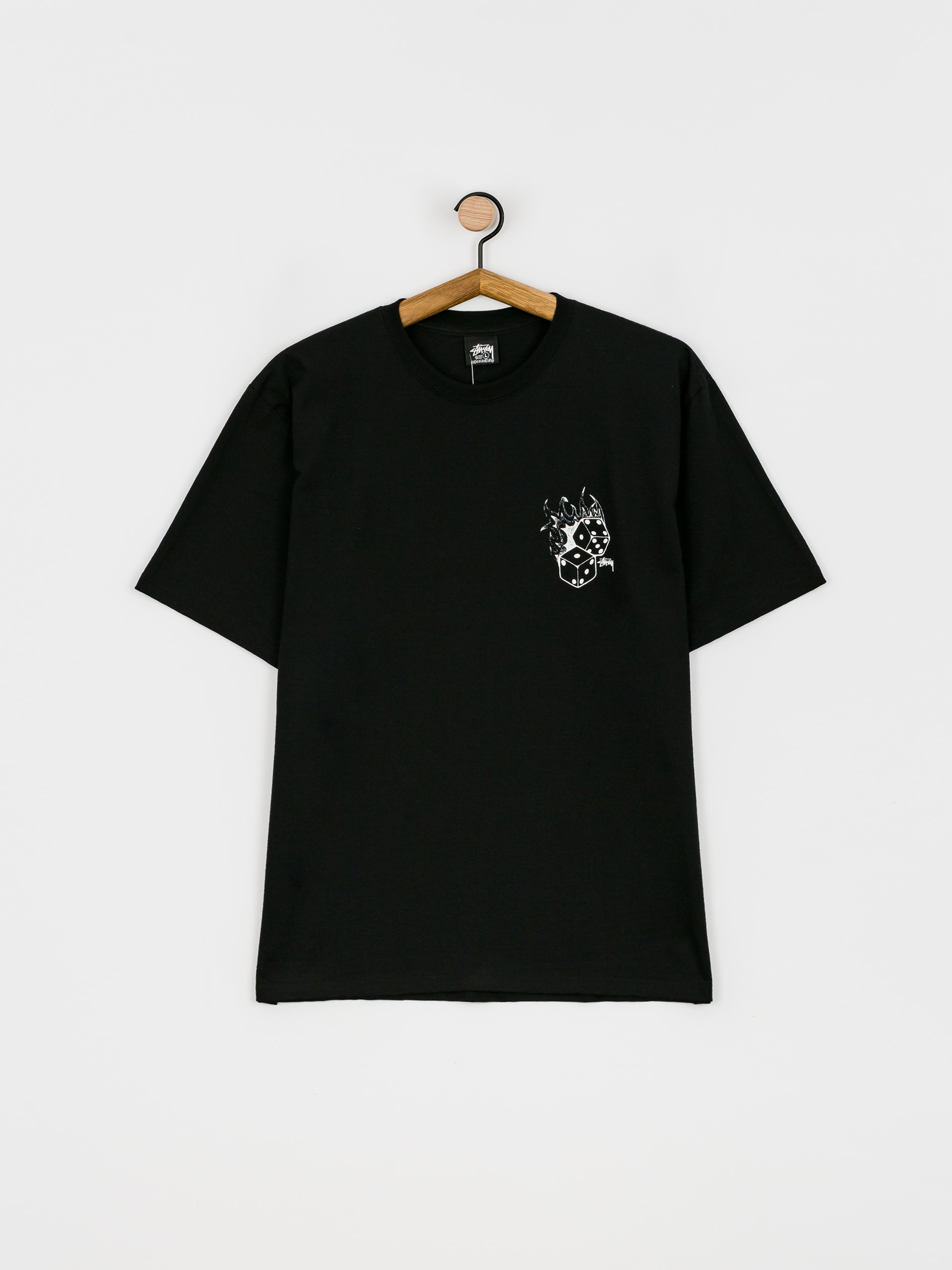 T-shirt Stussy Fire Dice (black)