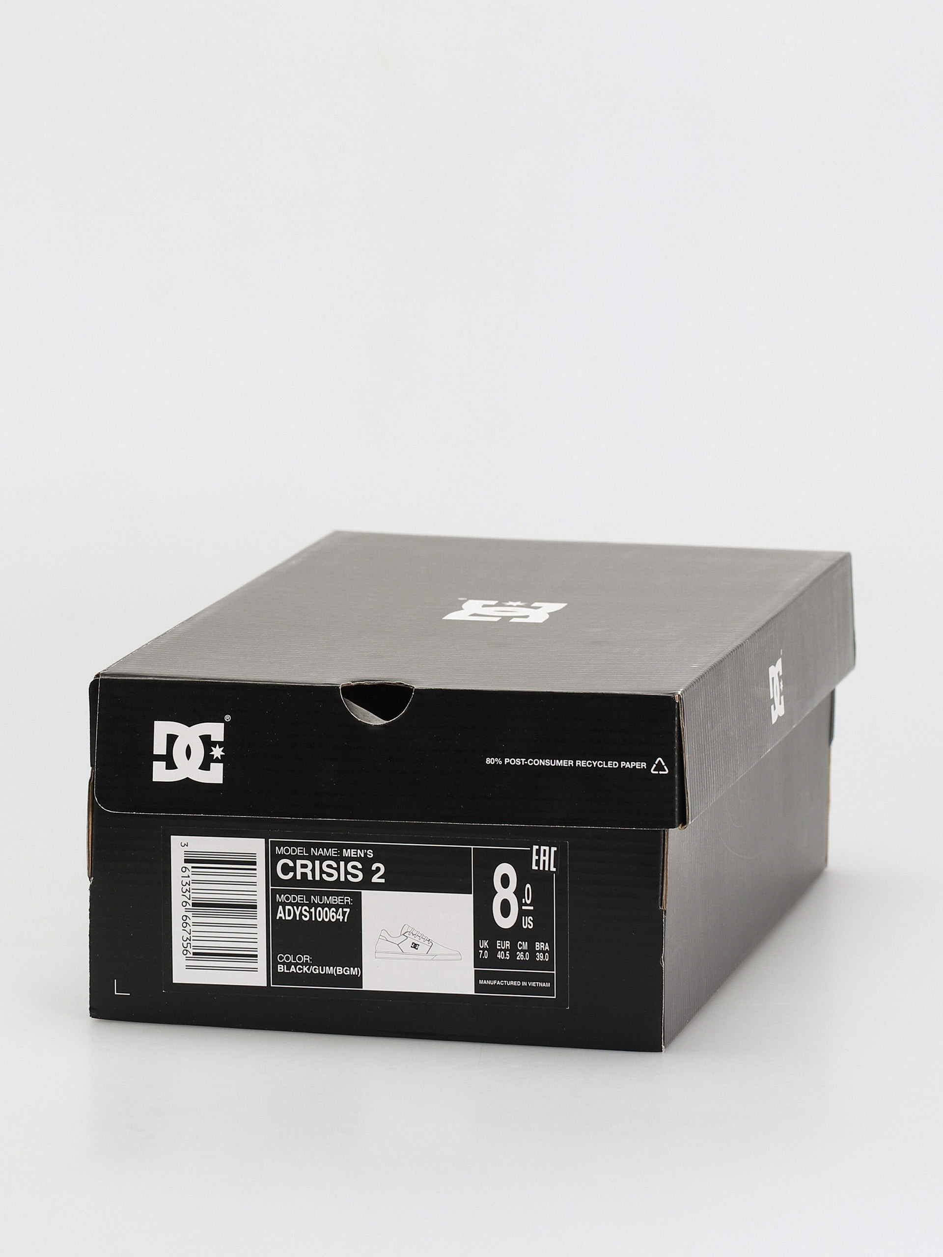 Buty DC Crisis 2 (black/gum)
