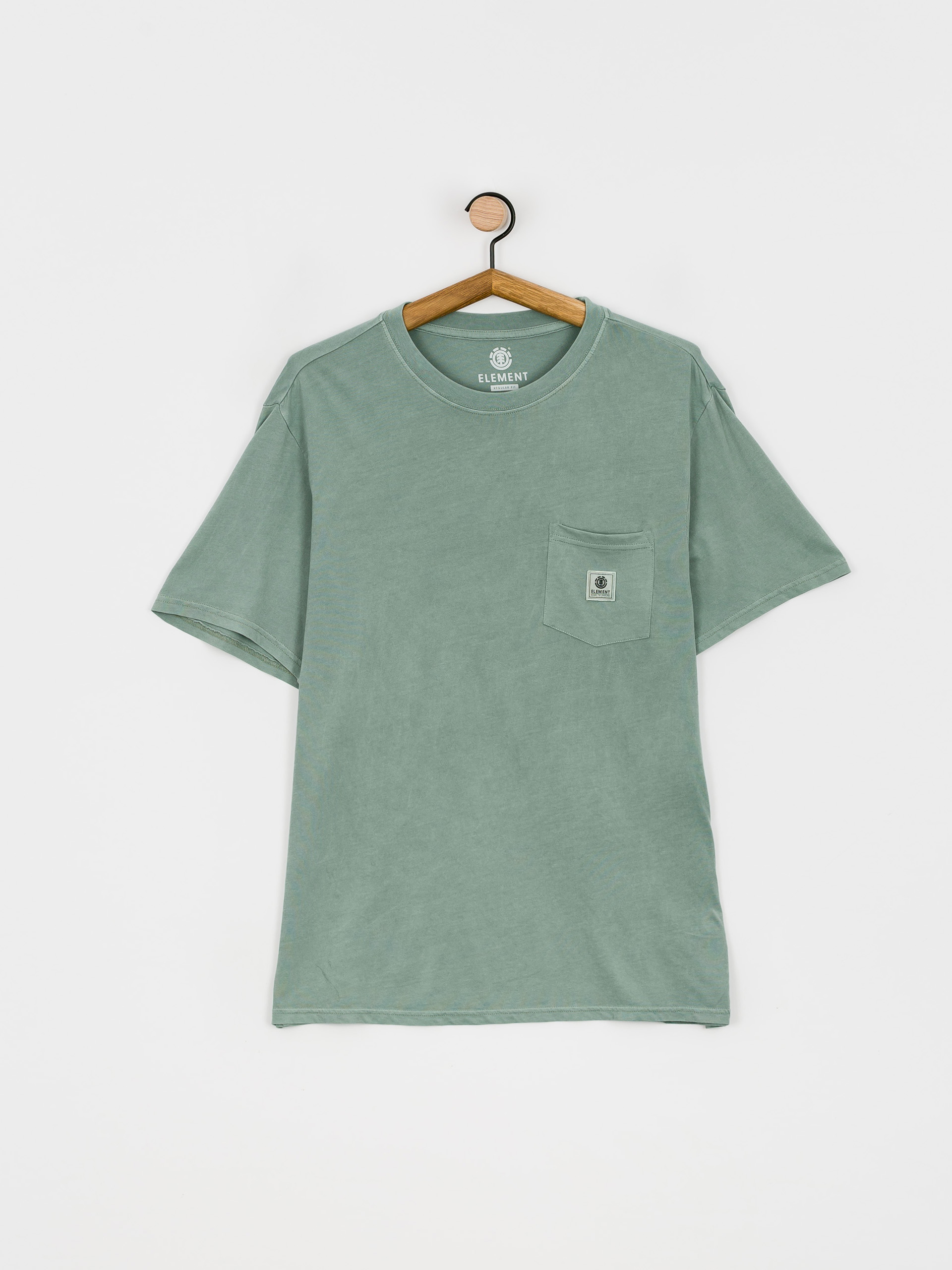T-shirt Element Basic Pocket Label (chinois green)