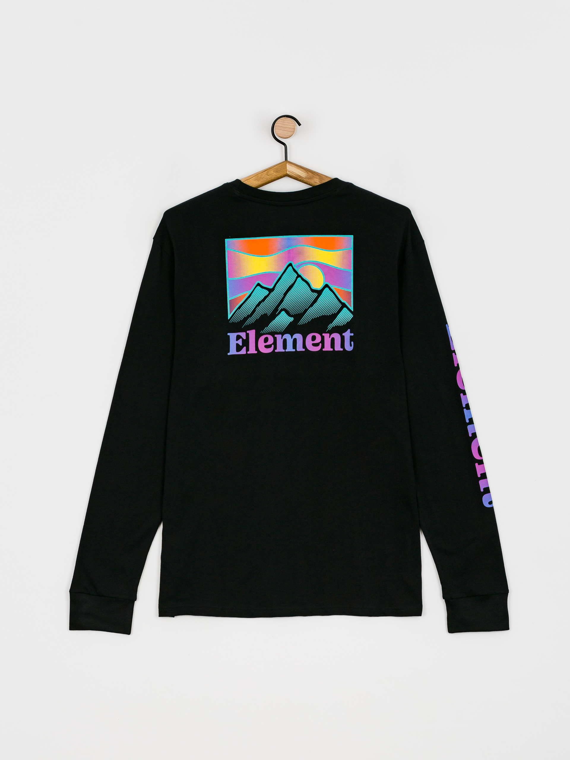 Longsleeve Element Kass (flint black)