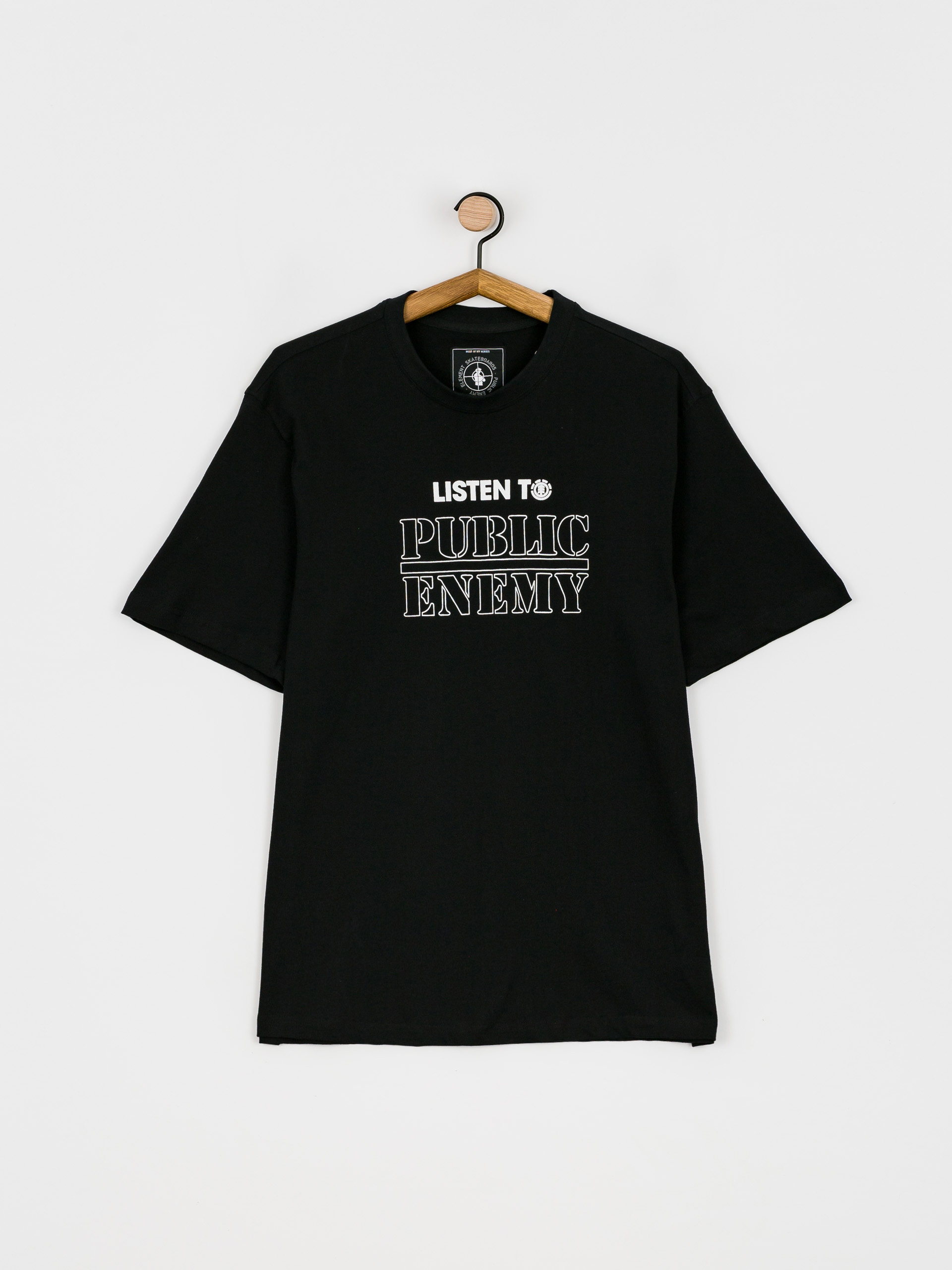 T-shirt Element Pexe Listen To (flint black)