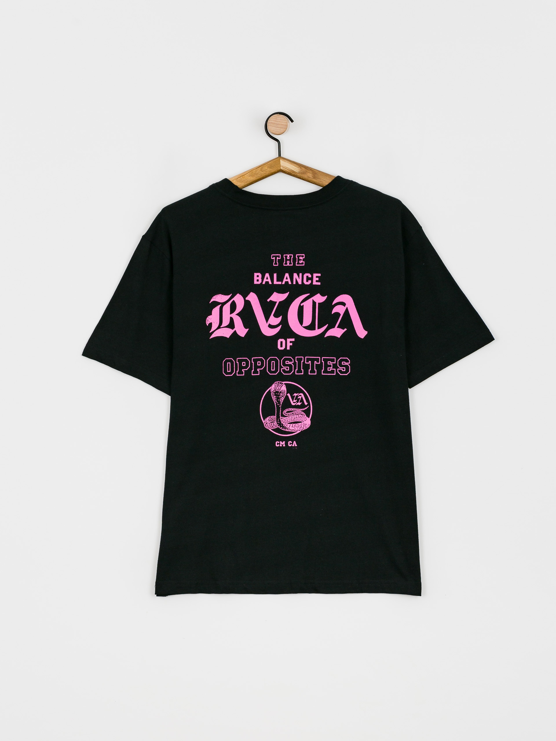 T-shirt RVCA Cobra University (black)