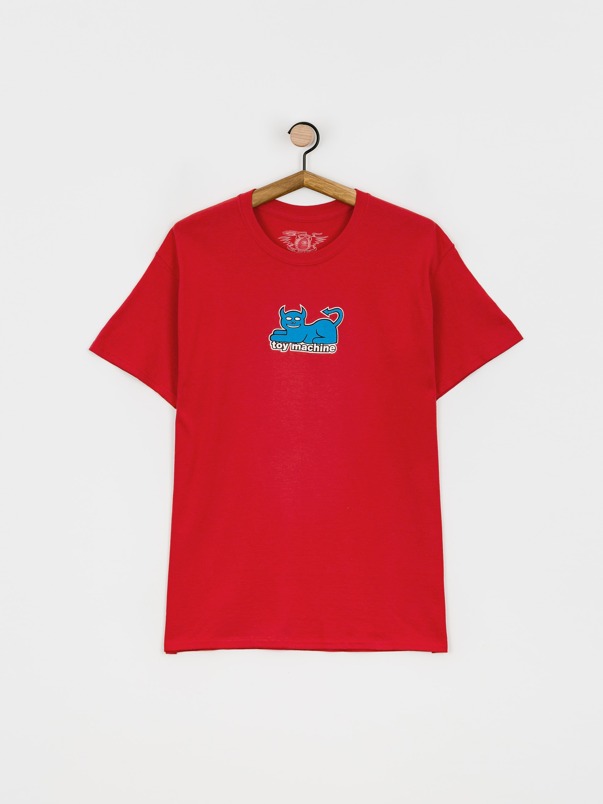T-shirt Toy Machine Devil Cat 2019 90s (red)