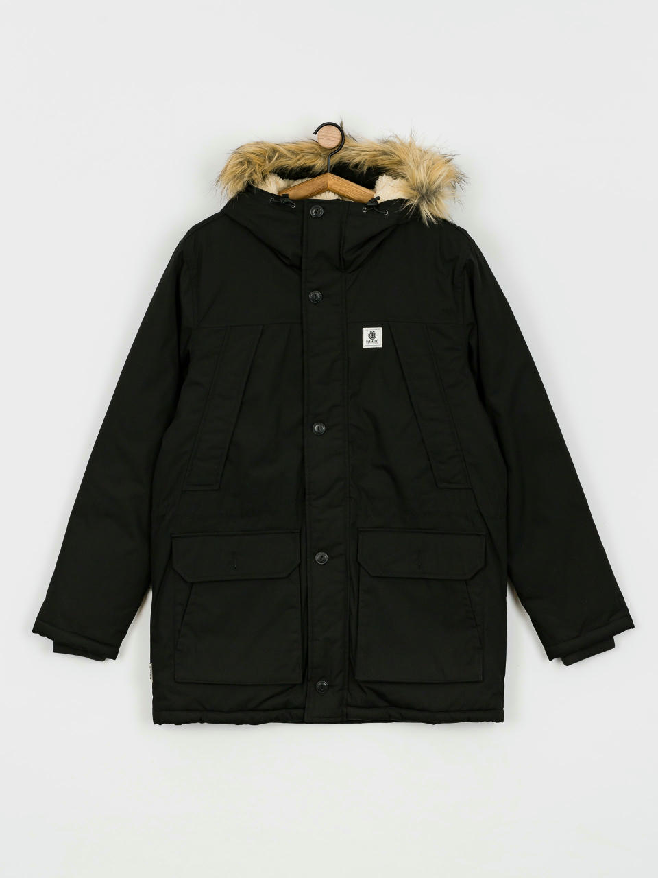 Kurtka Element North Parka (flint black)