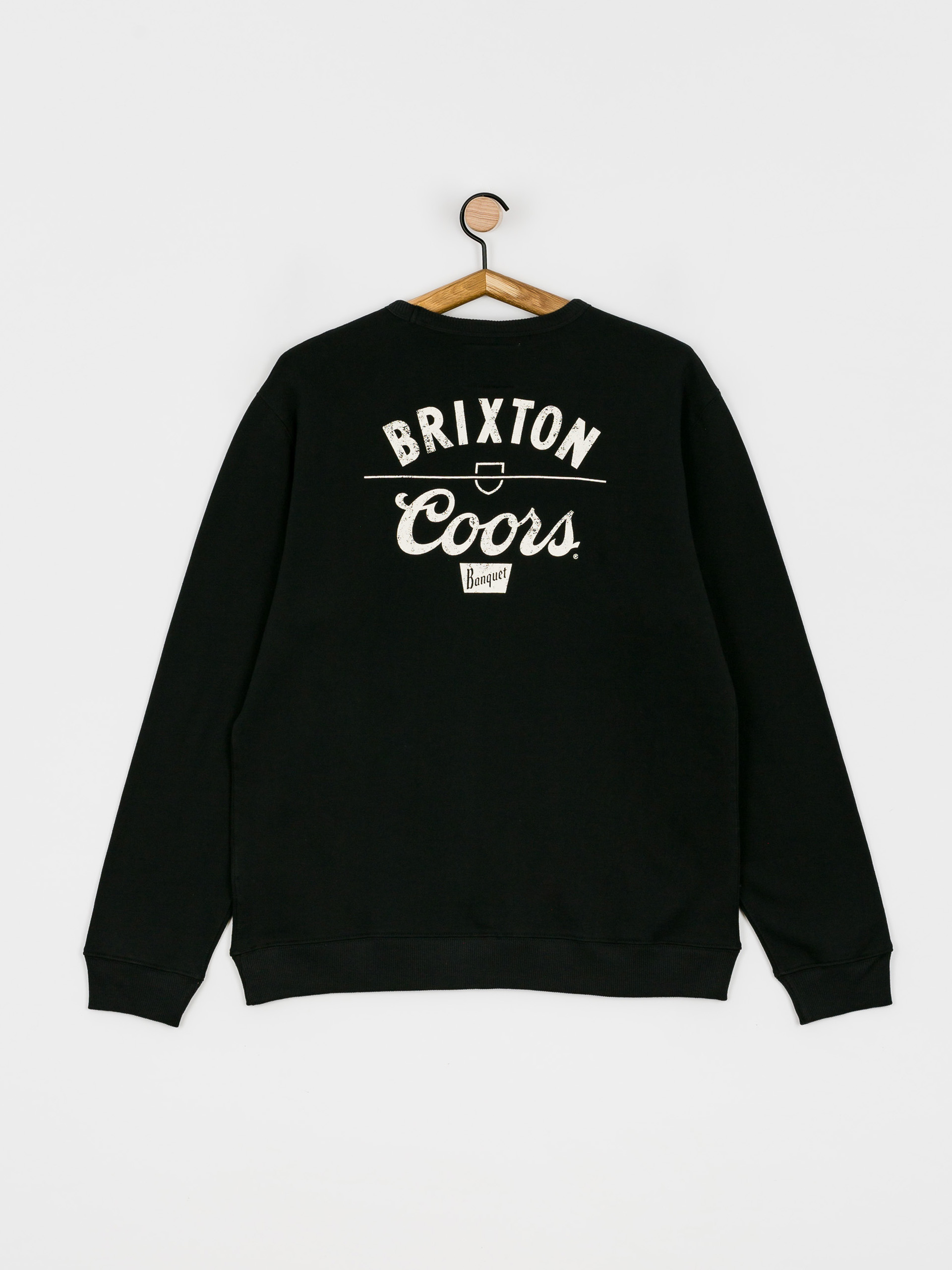 Bluza Brixton Coors Labor Crew (black)