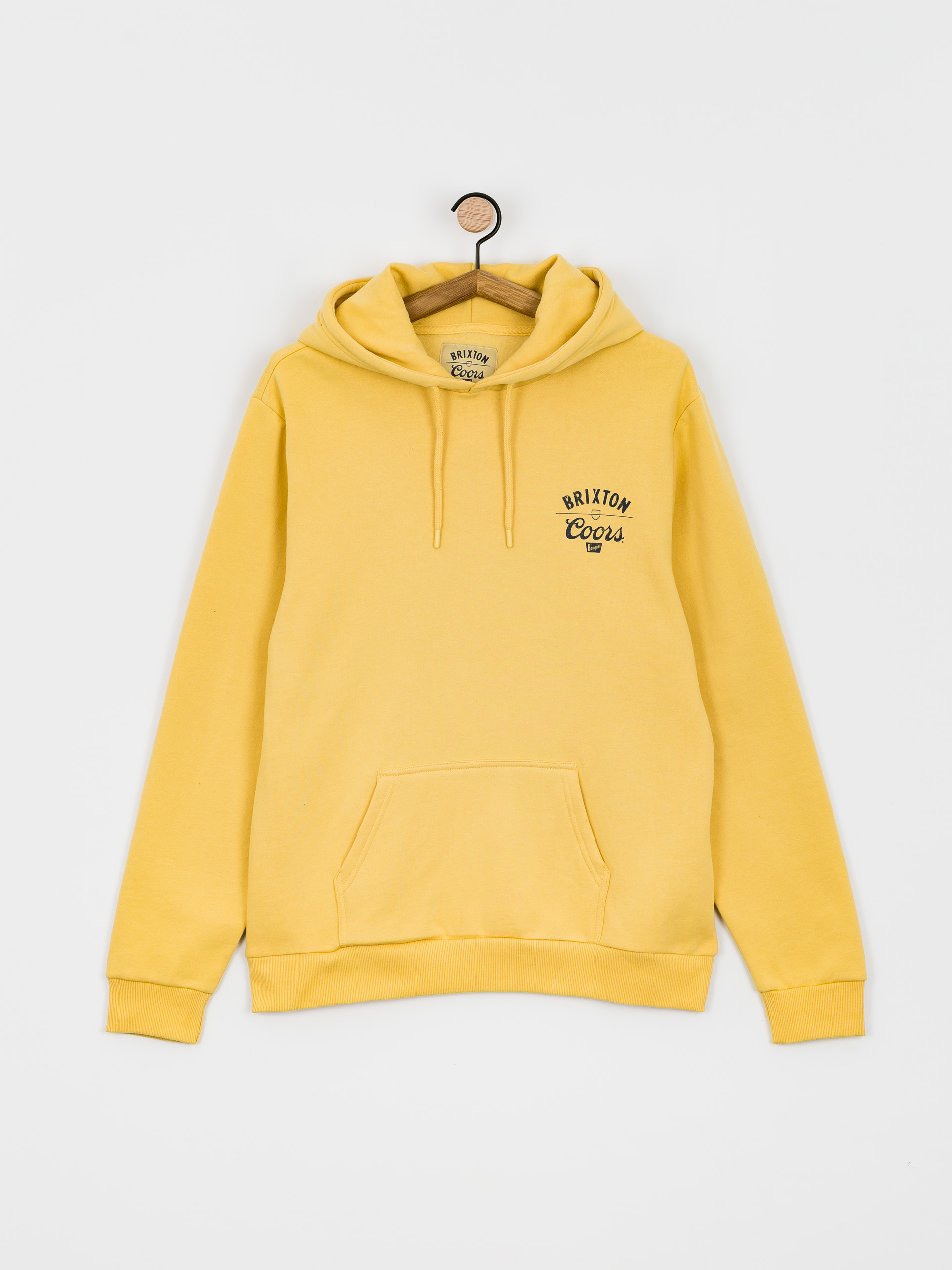 Bluza z kapturem Brixton Coors Labor HD (buff)