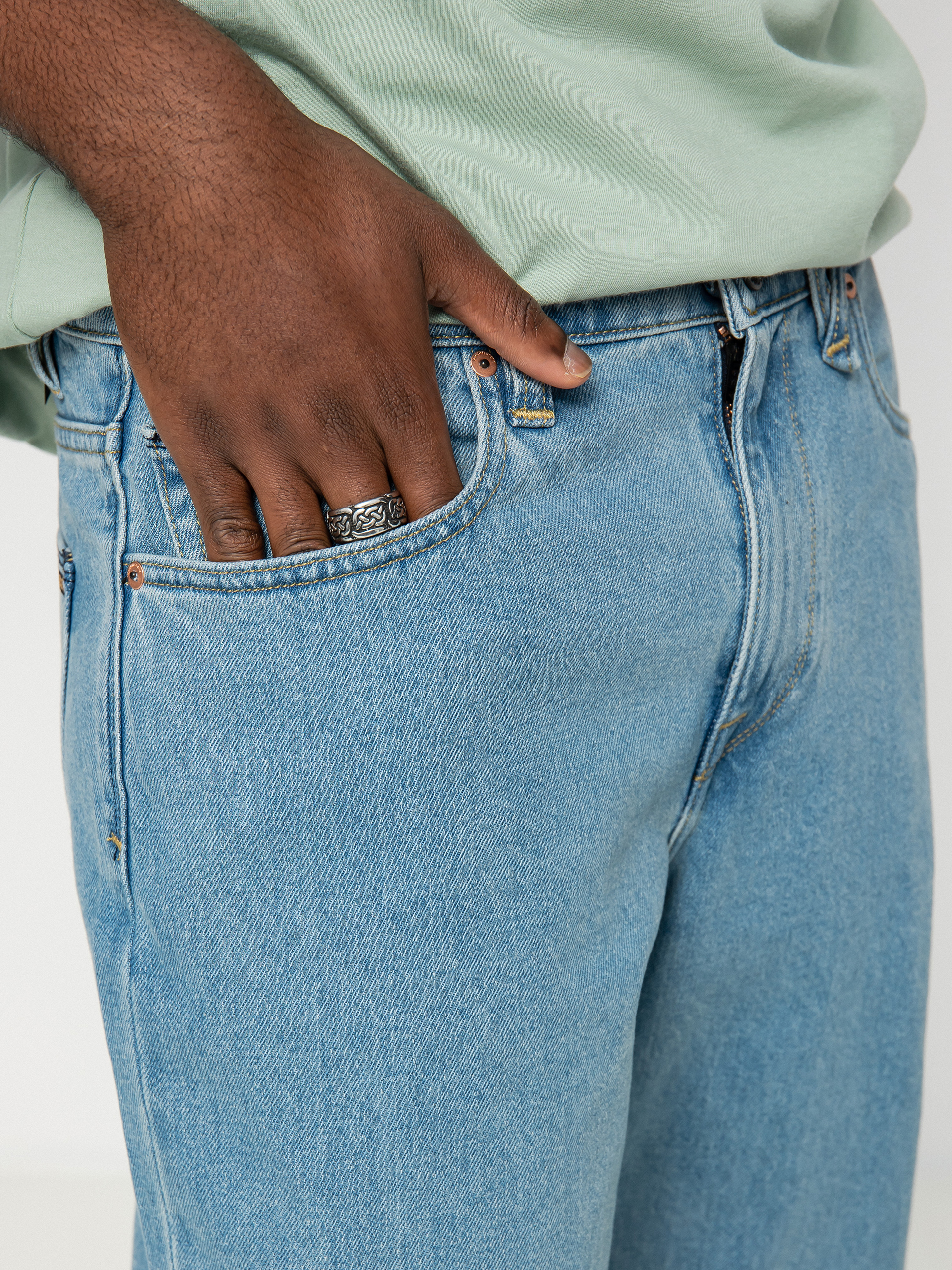 Spodnie Volcom Modown Tapered Denim (blue)