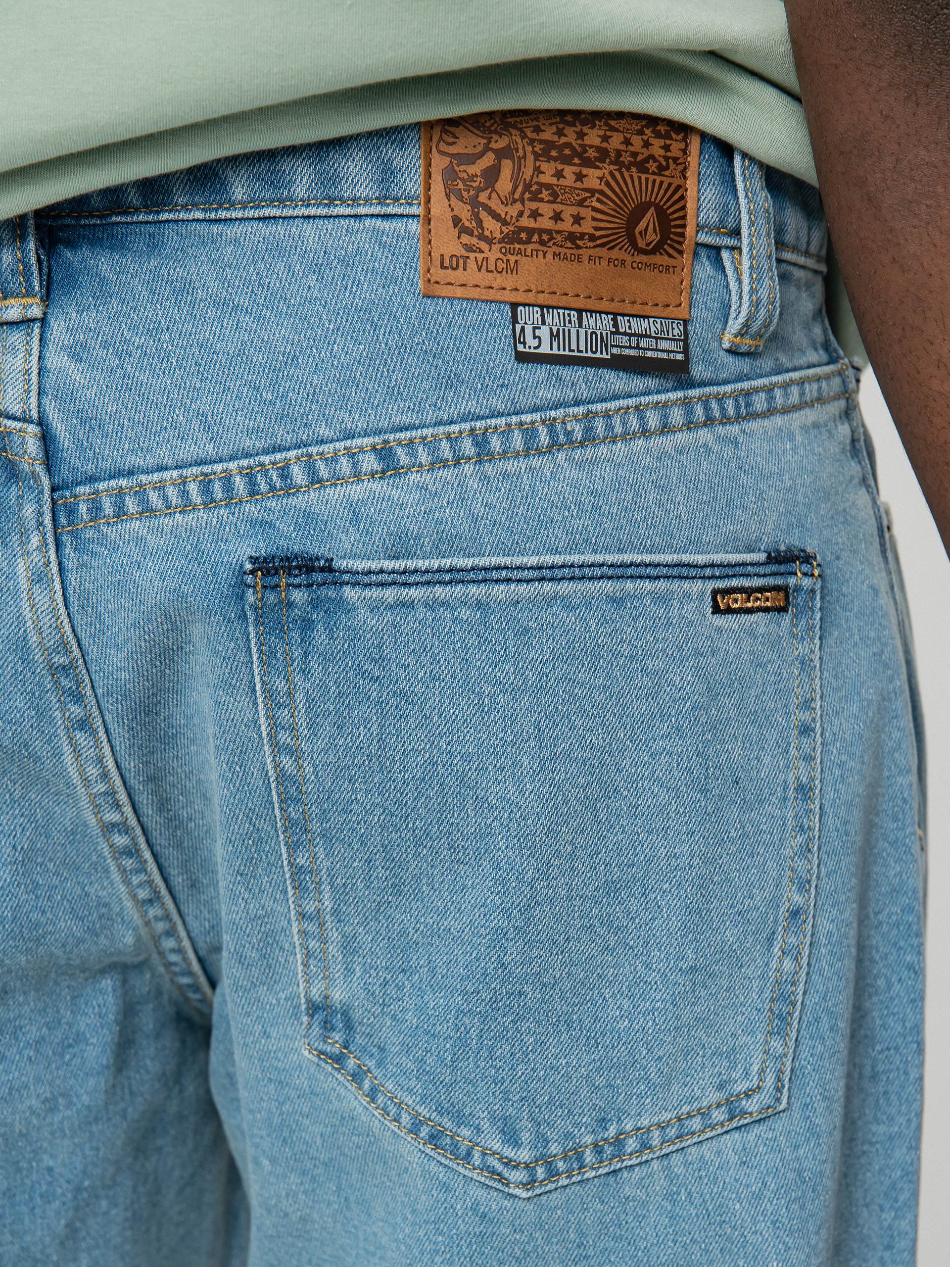 Spodnie Volcom Modown Tapered Denim (blue)