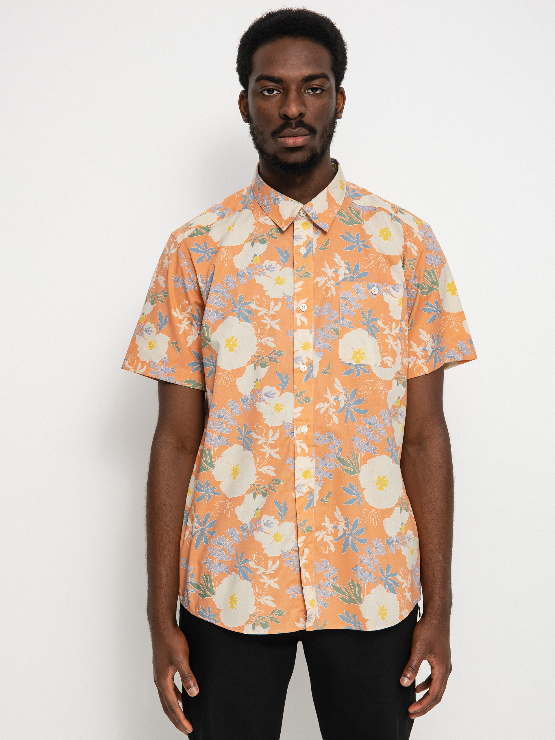 Koszula Patagonia Go To Shirt (flower power tigerlily orange)