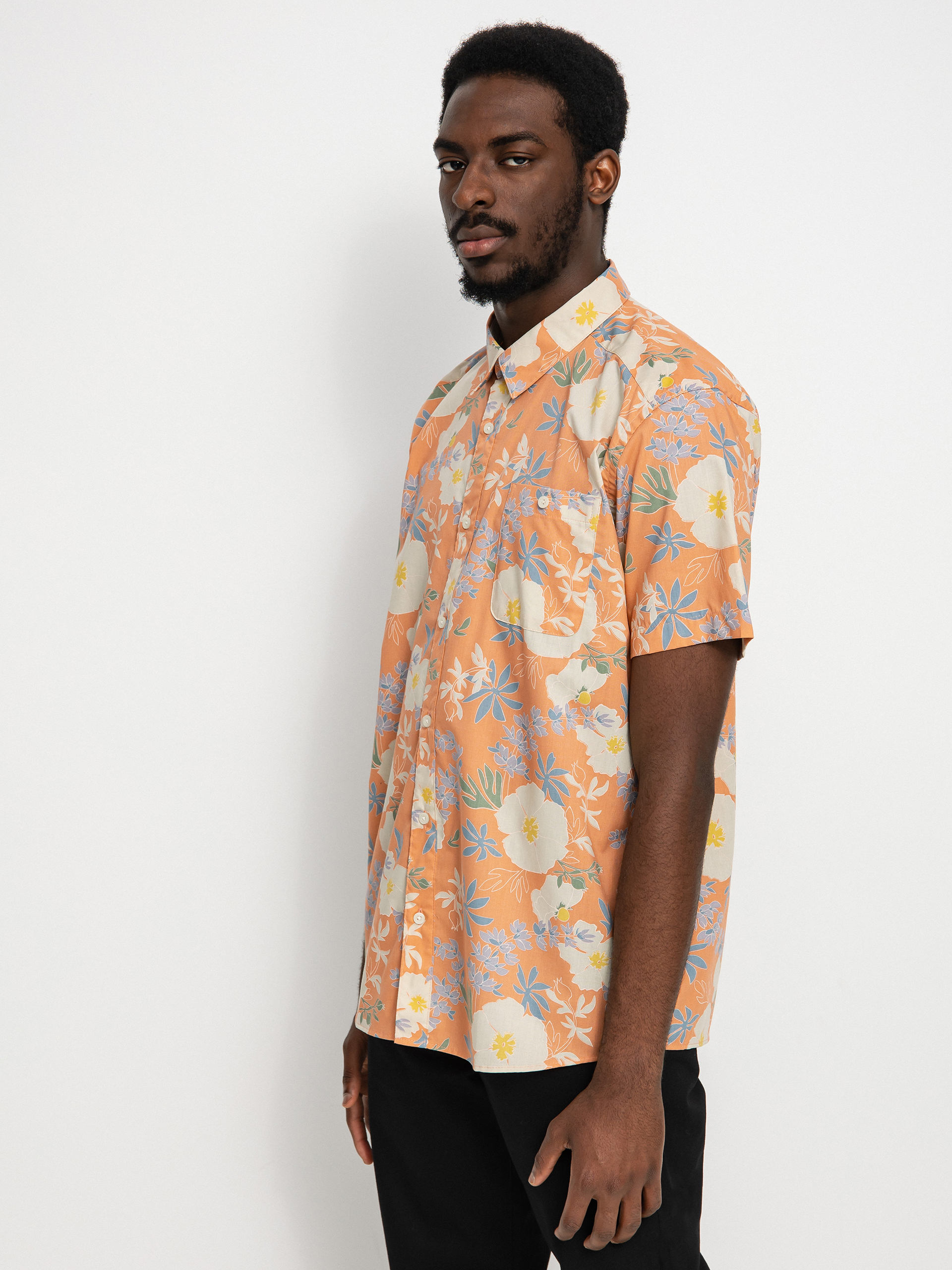 Koszula Patagonia Go To Shirt (flower power tigerlily orange)