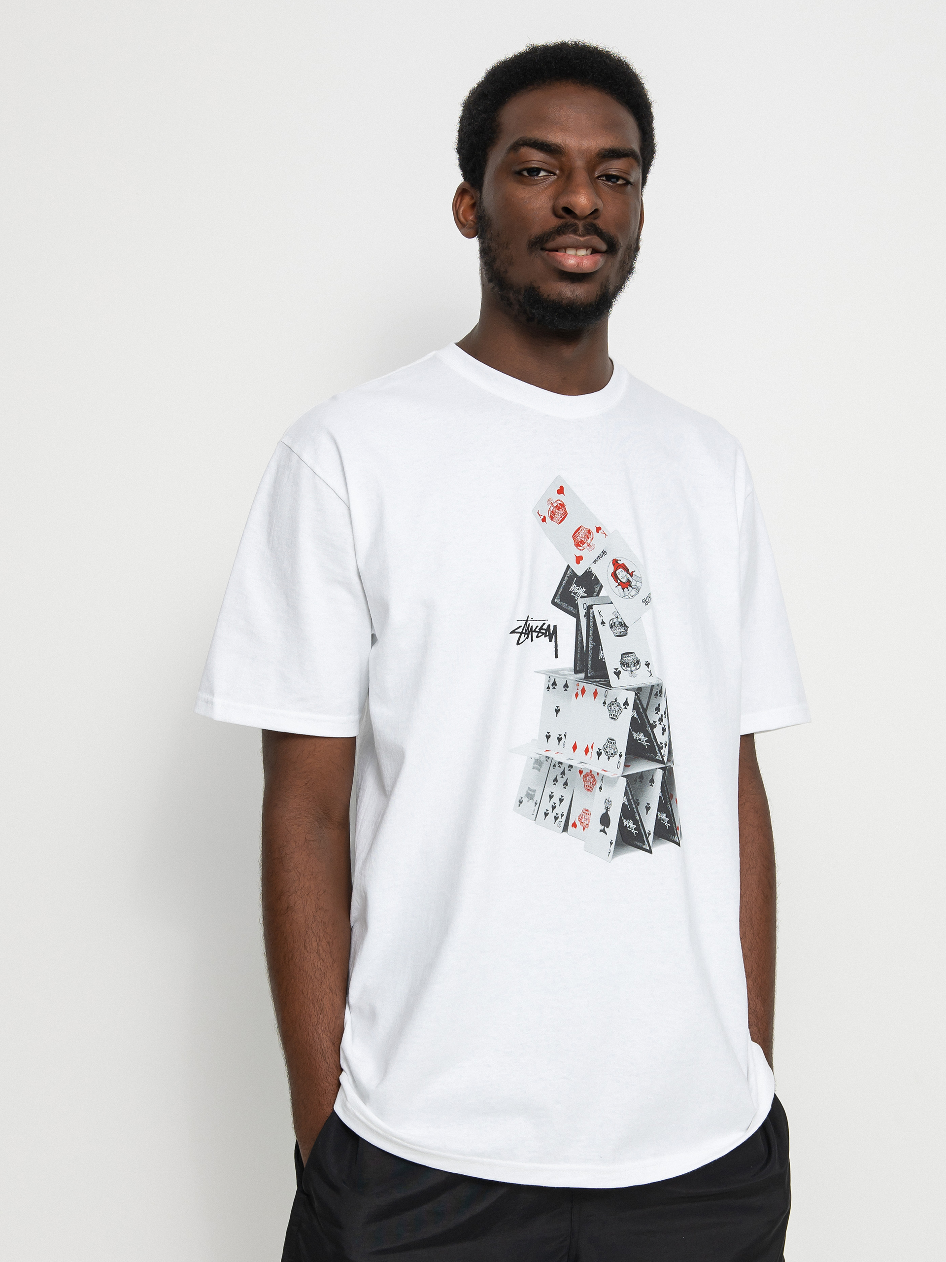 T-shirt Stussy House Of Cards (white)