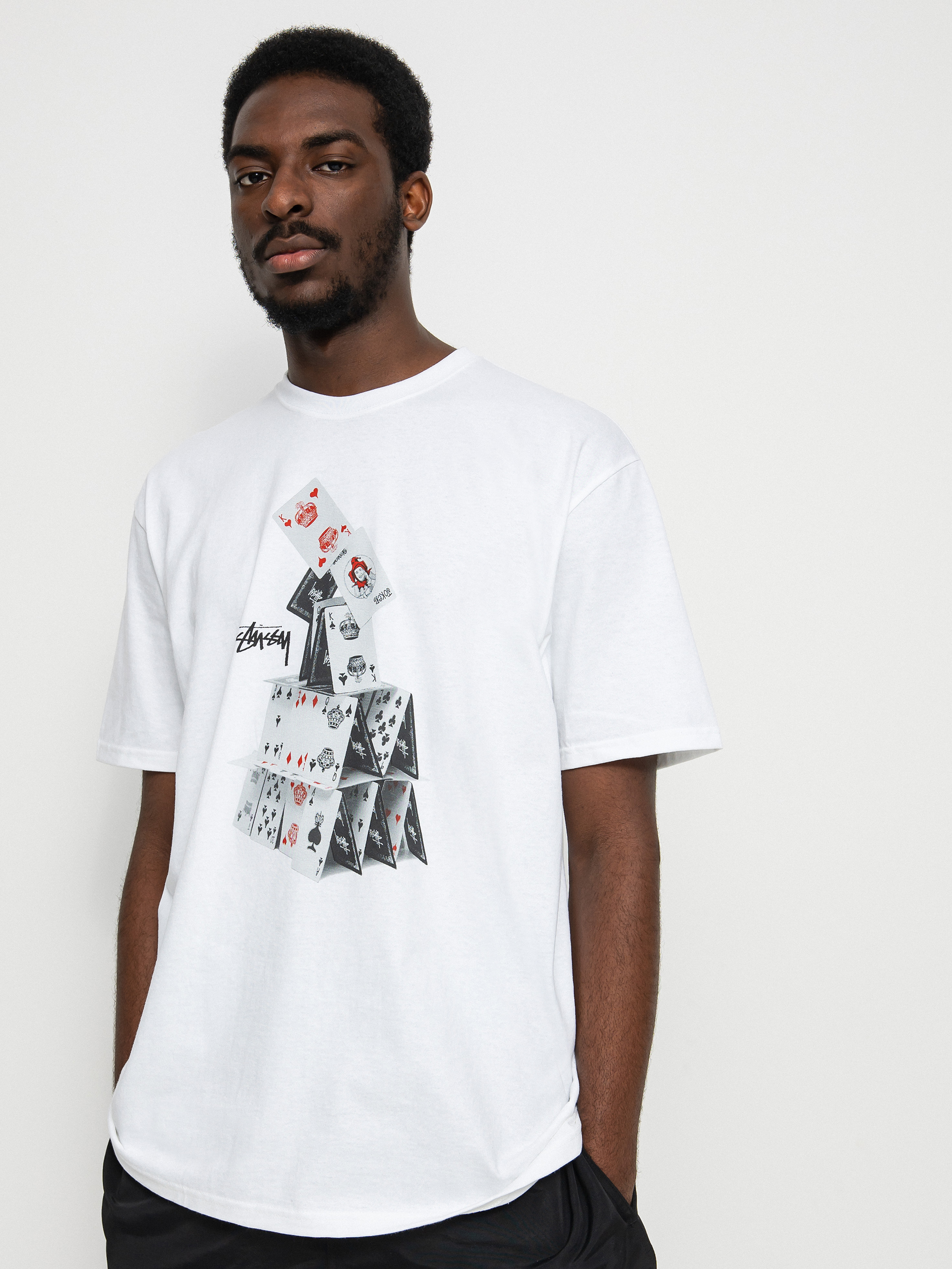 T-shirt Stussy House Of Cards (white)