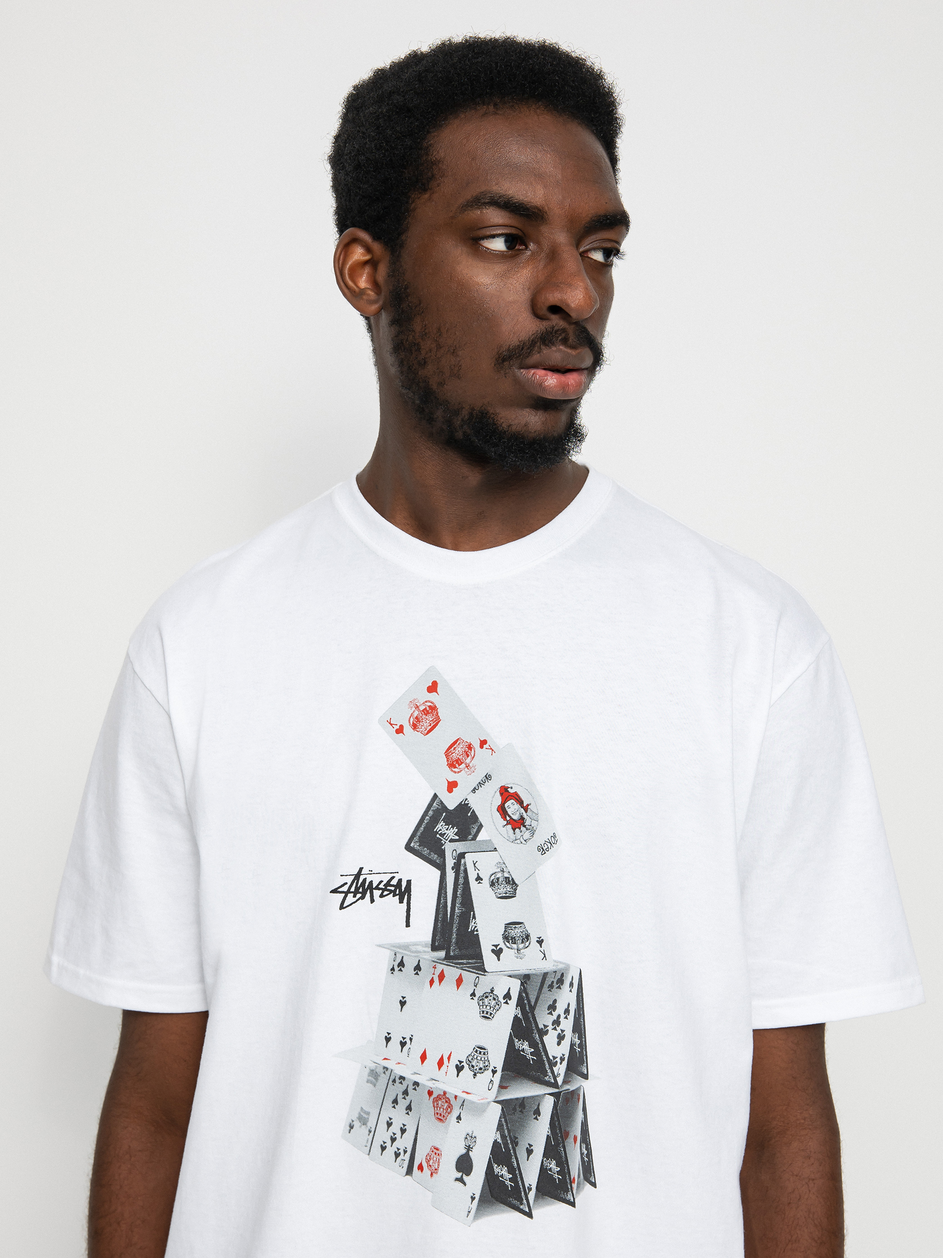 T-shirt Stussy House Of Cards (white)
