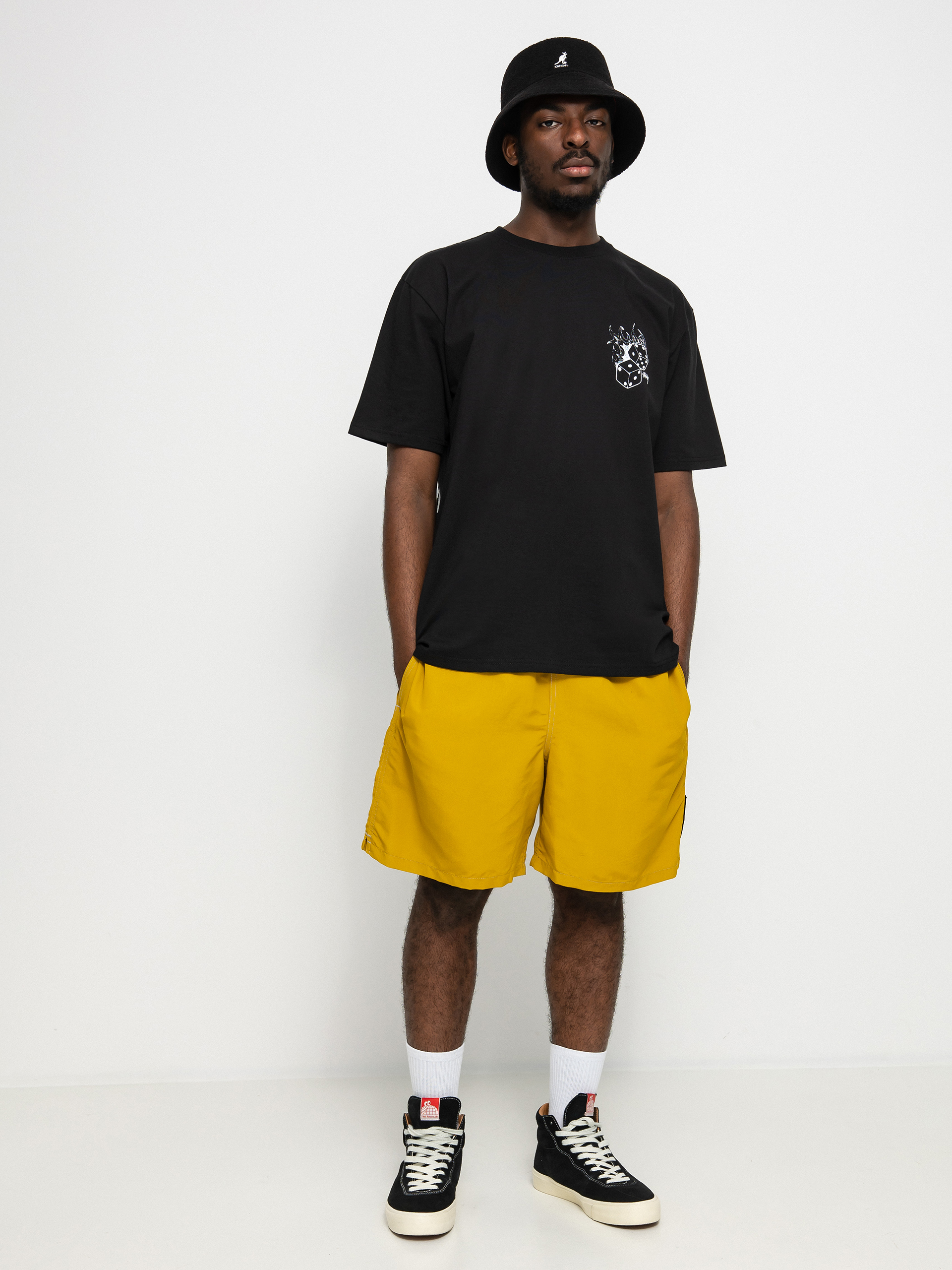 T-shirt Stussy Fire Dice (black)