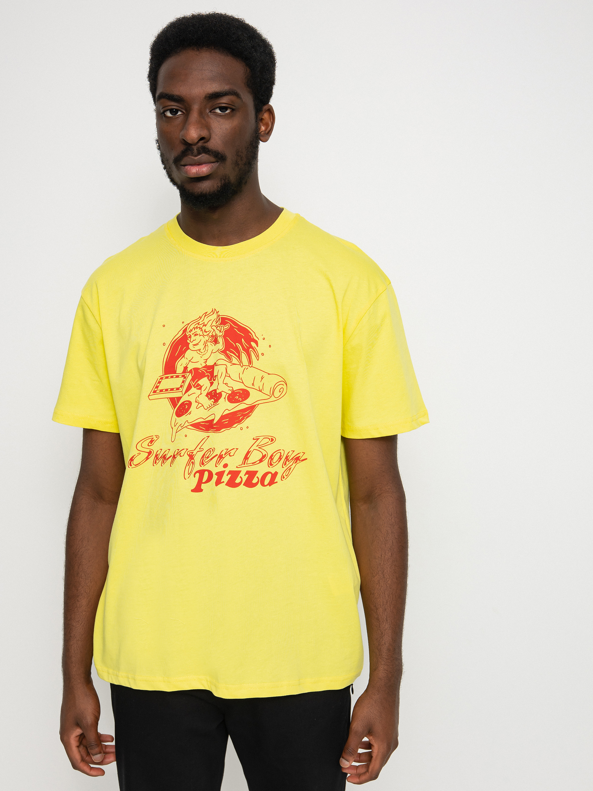 T-shirt Quiksilver X Stranger Things Surfer Boy (lemon zest)