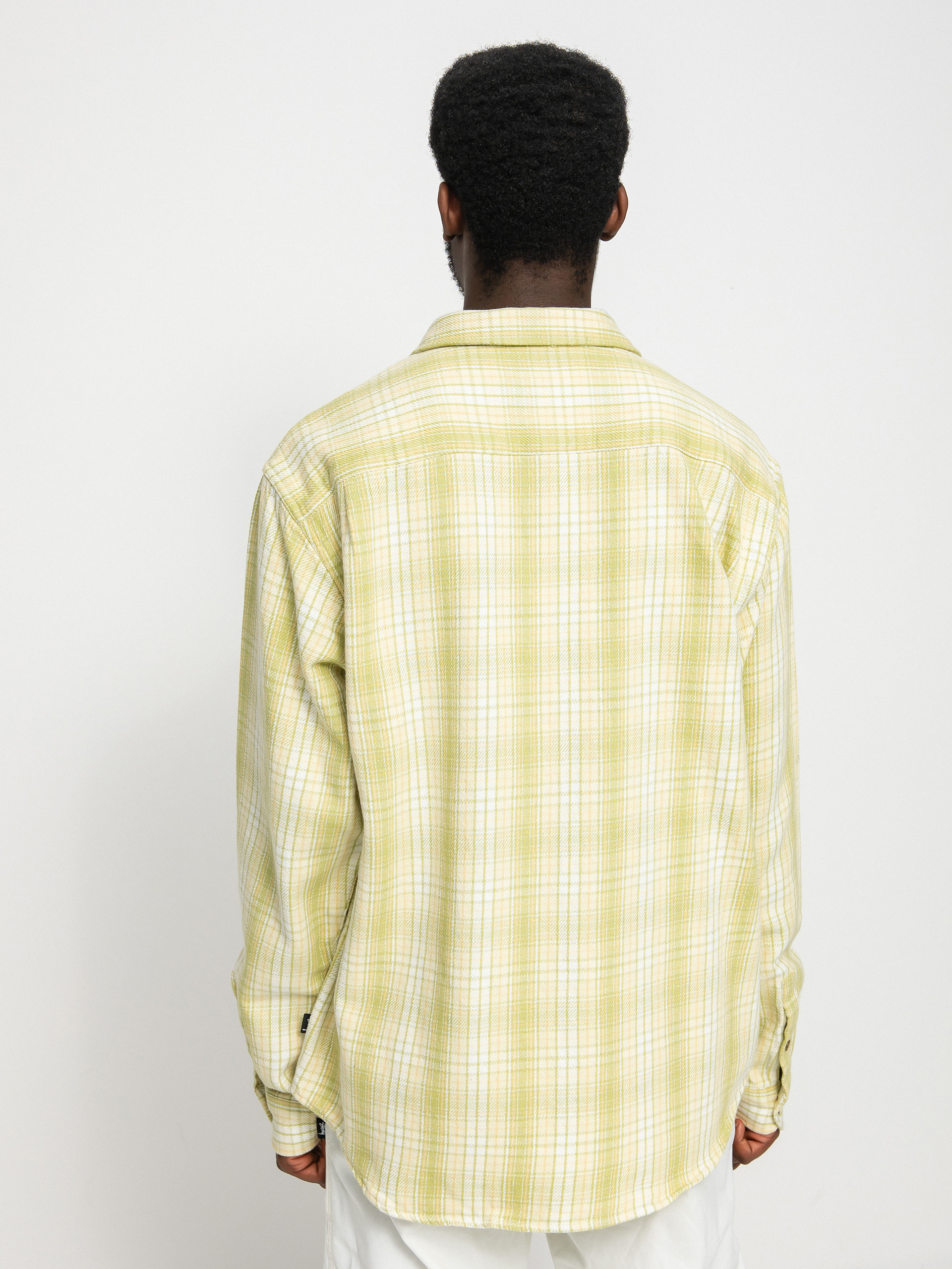 Koszula Stussy Beach Plaid (lime)