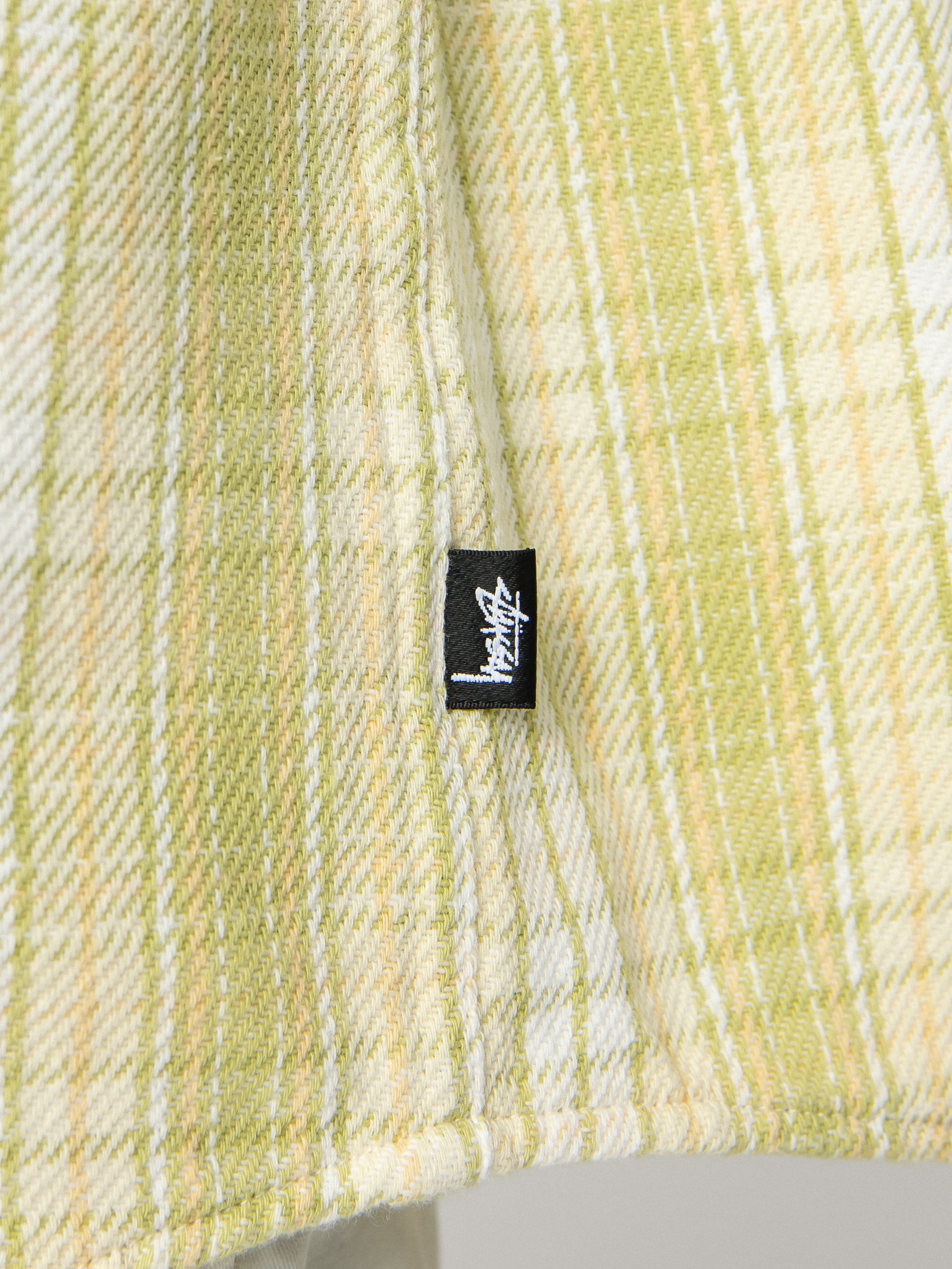 Koszula Stussy Beach Plaid (lime)
