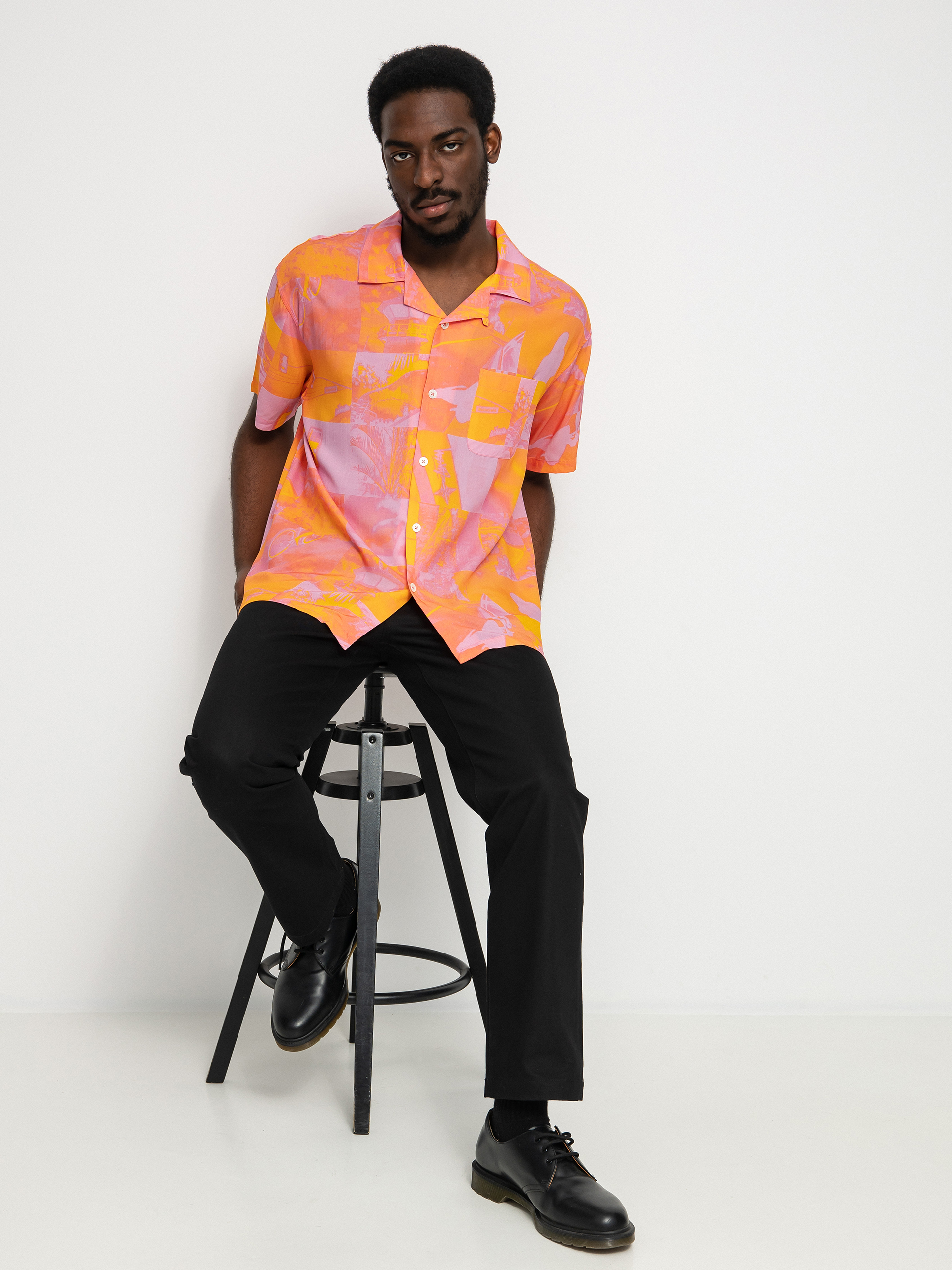 Koszula Stussy Photo Film (pink)