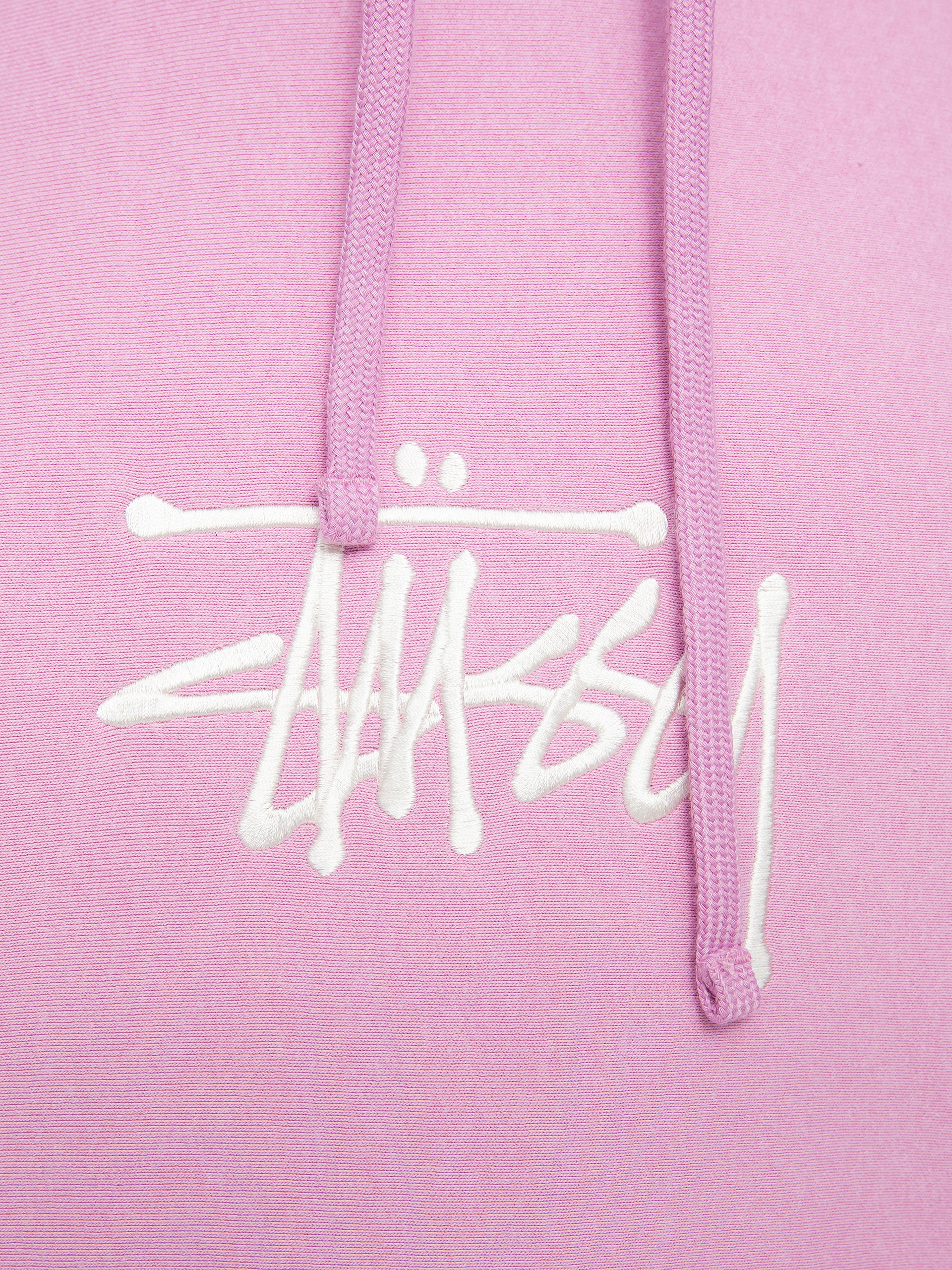 Bluza z kapturem Stussy Basic App. HD (pink)