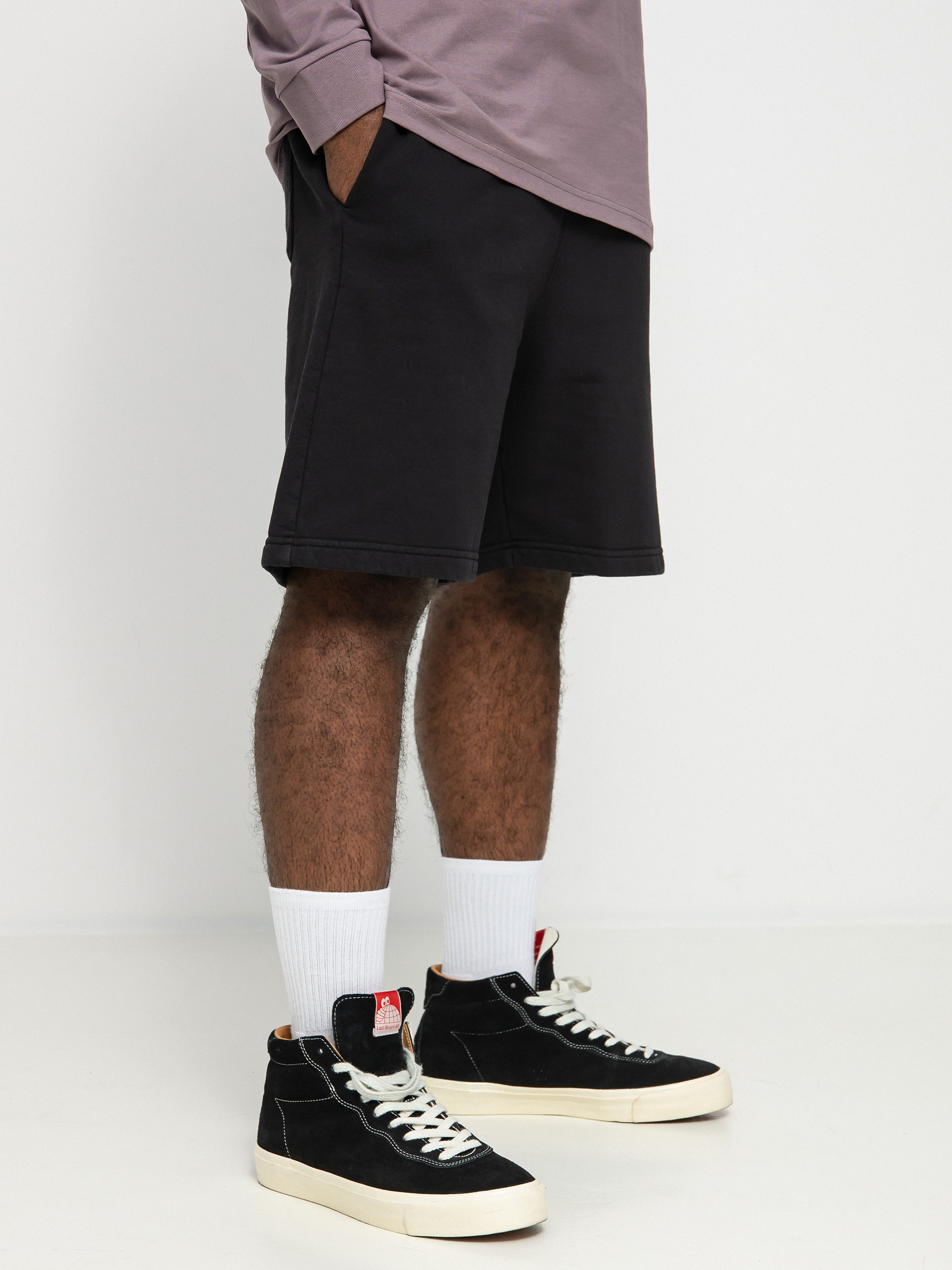 Szorty Stussy Stock Logo (black)