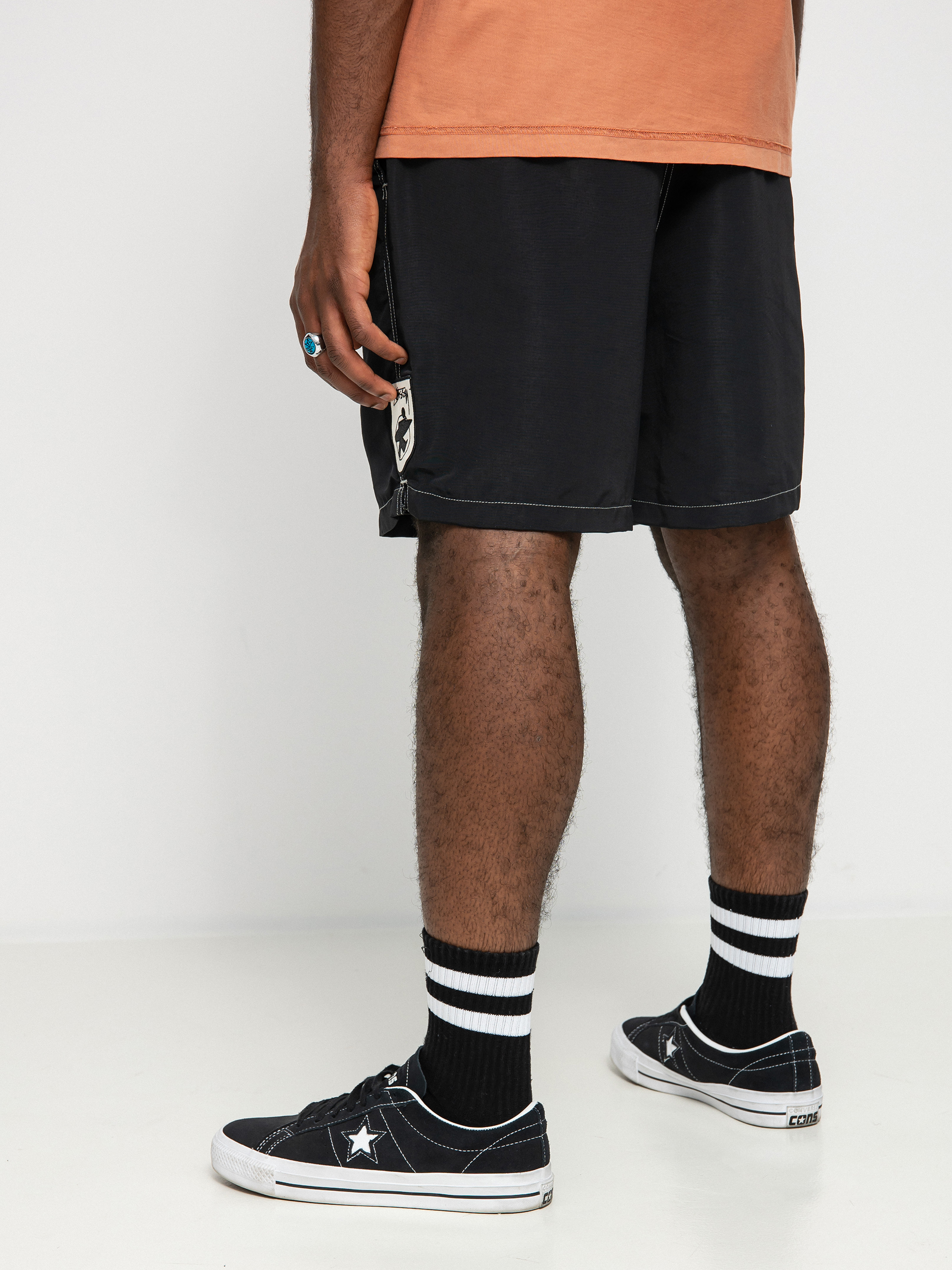 Szorty Stussy Surfman Water (black)