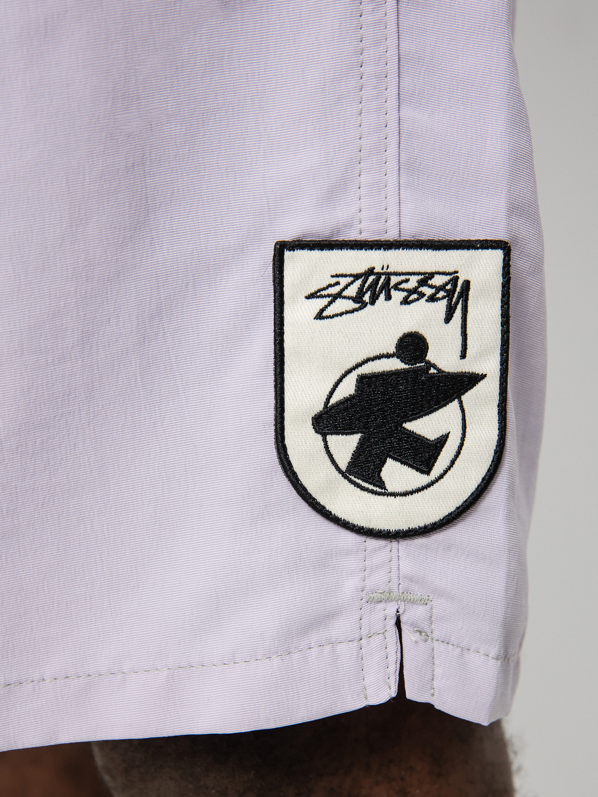 Szorty Stussy Surfman Water (lavendar)