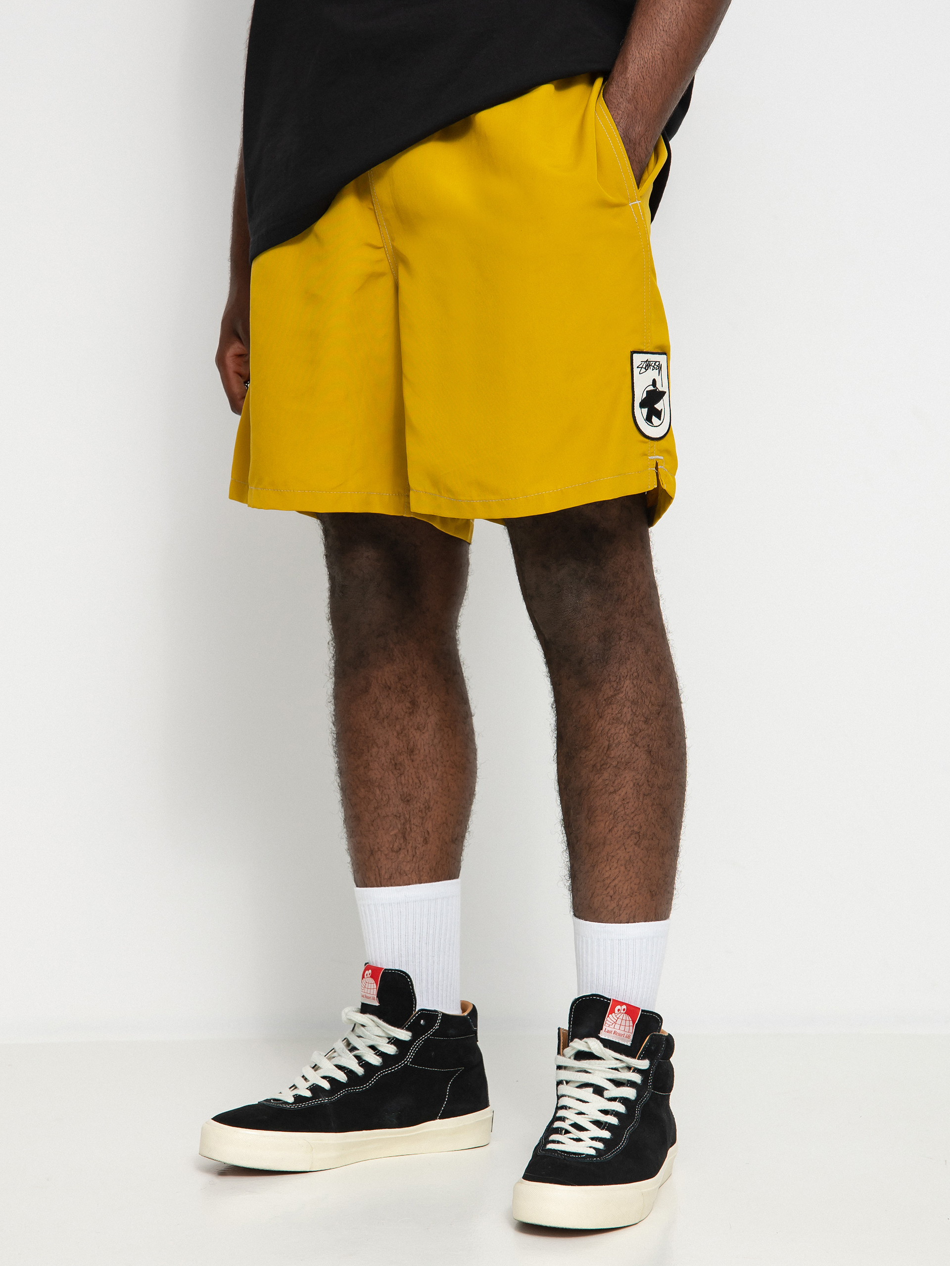 Szorty Stussy Surfman Water (gold)