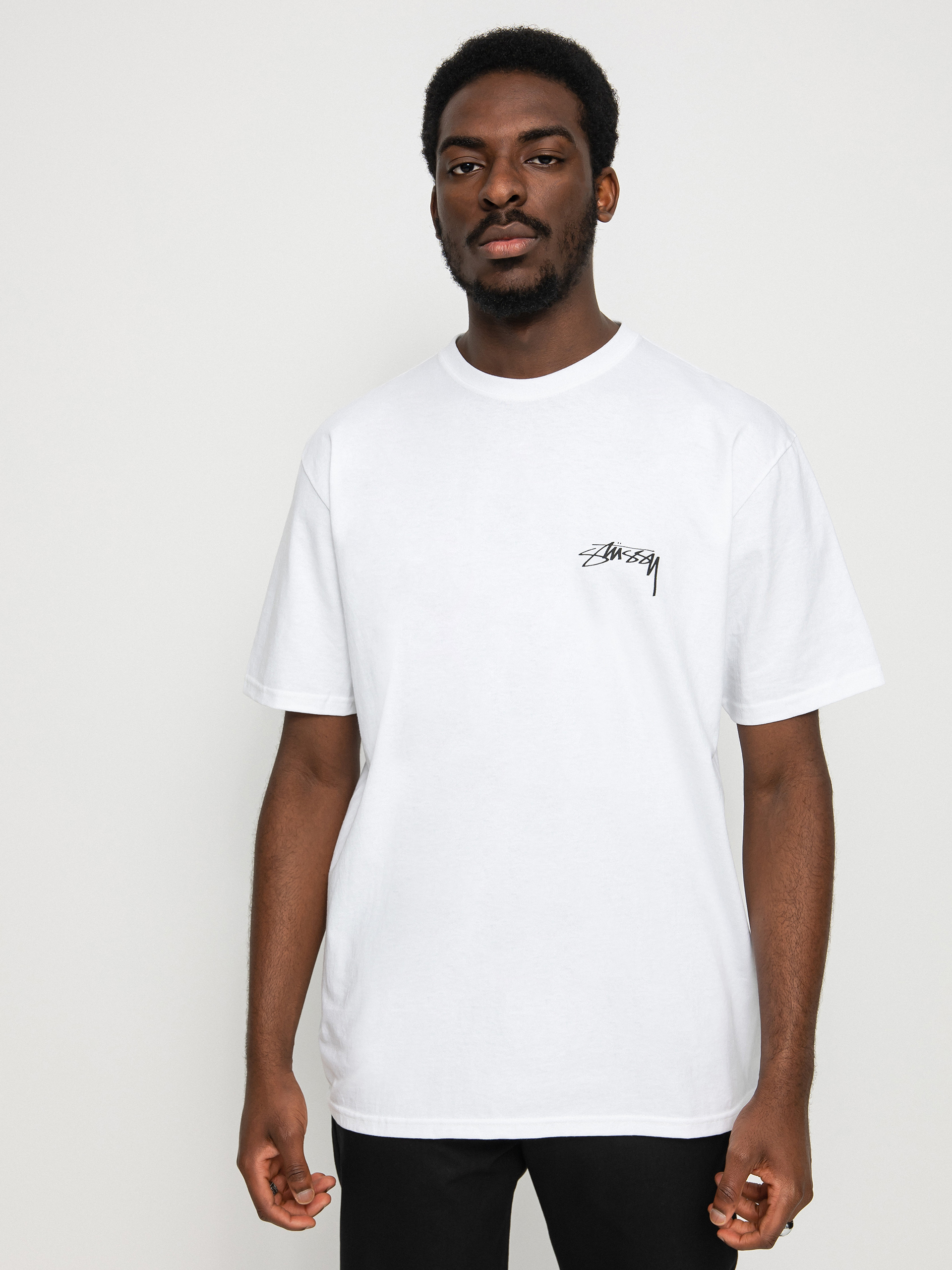 【STUSSY】MODERN AGE TEE T-shirt Stussy Modern Age - biały (white)