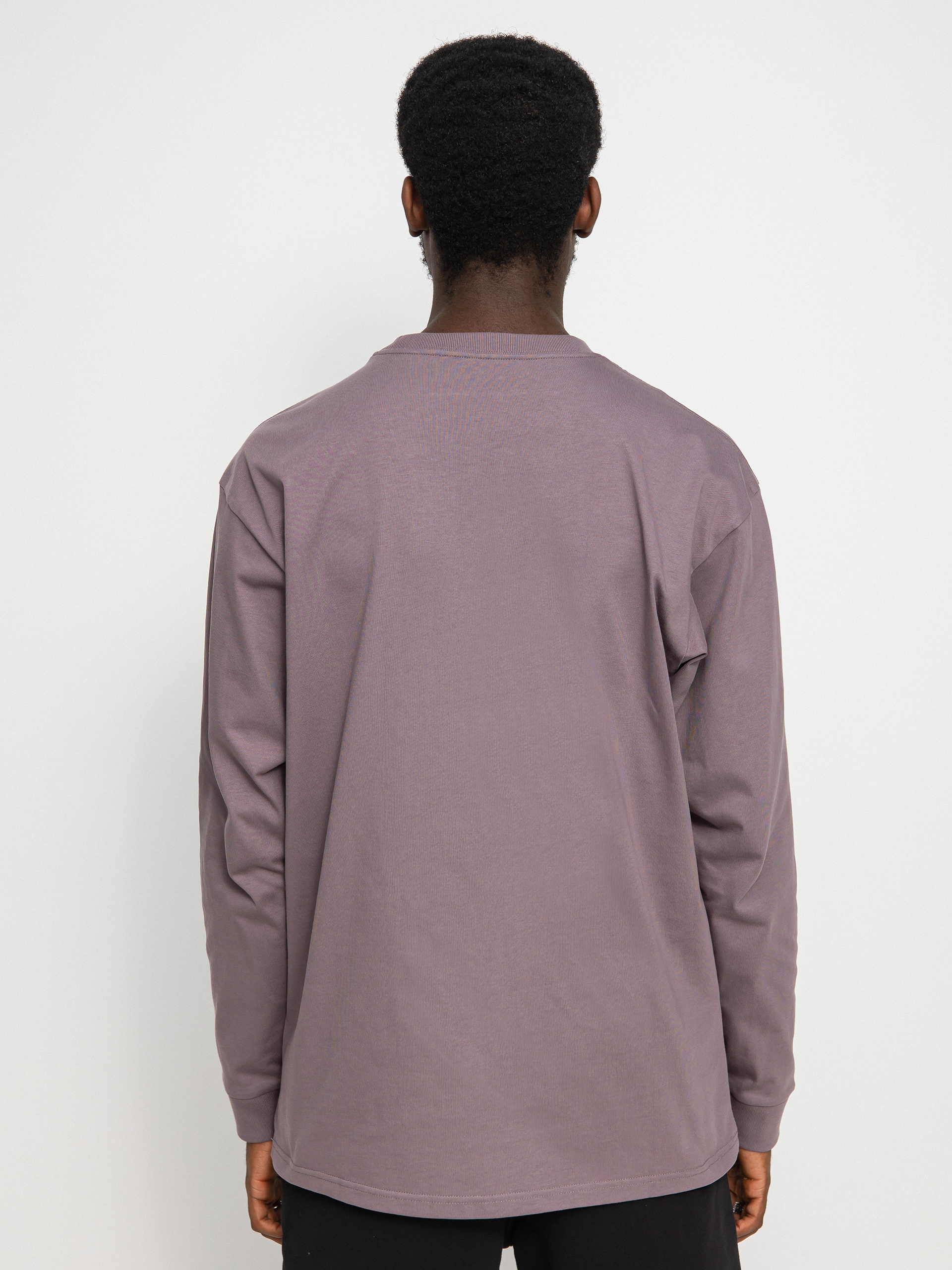 Longsleeve Carhartt WIP Chase (misty thistle/gold)