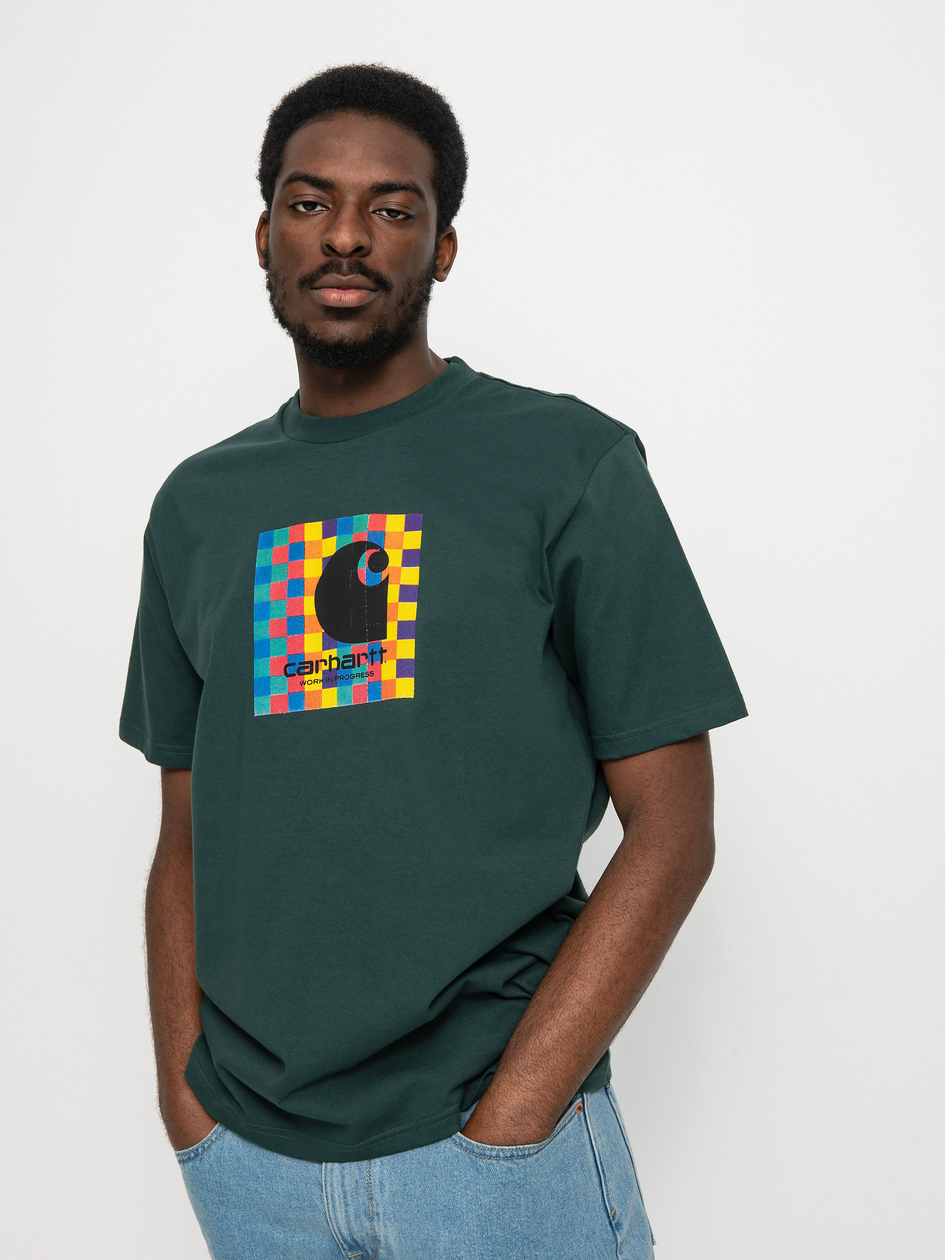T-shirt Carhartt WIP Nice Trip (juniper)