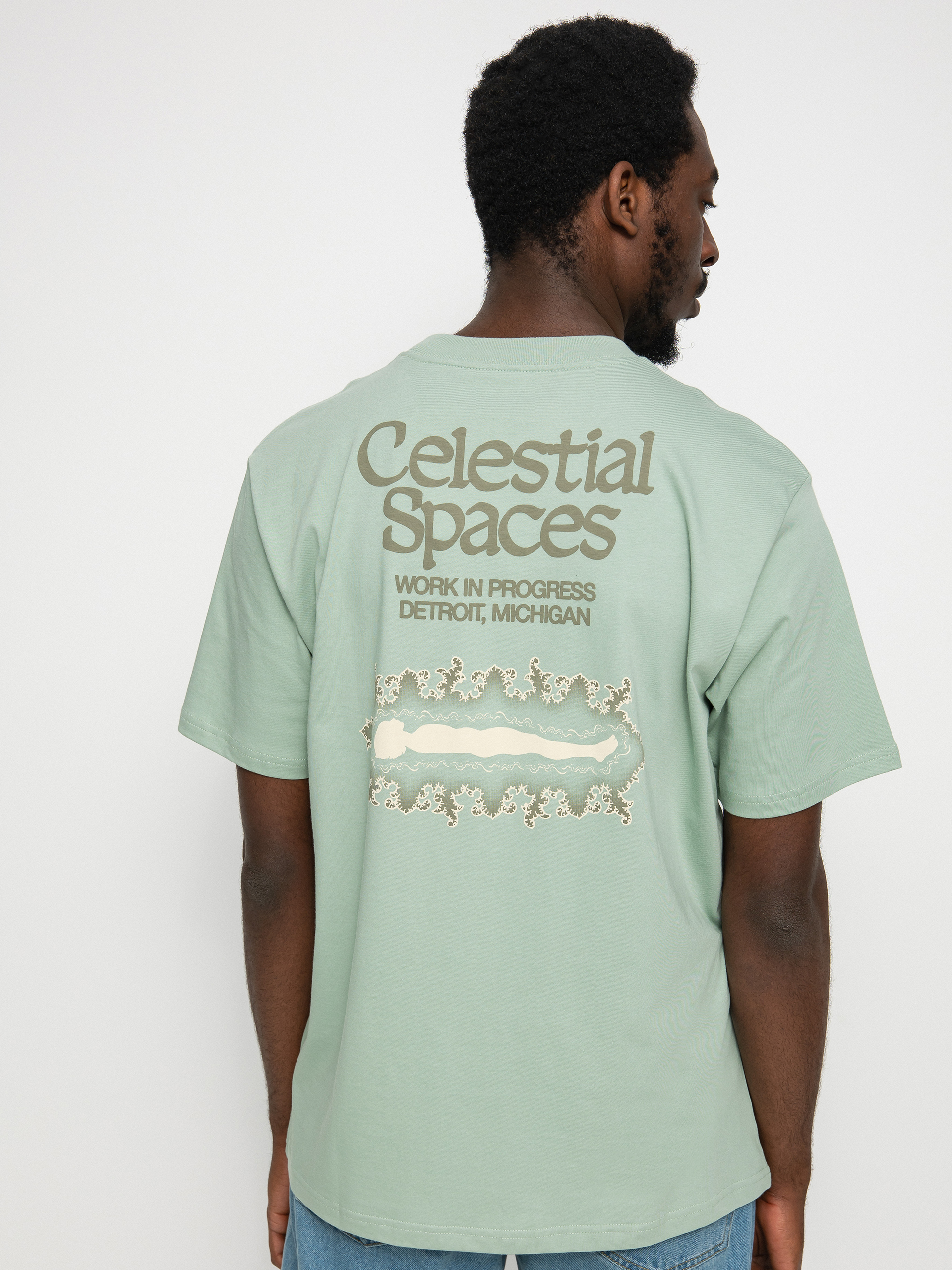 T-shirt Carhartt WIP Spaces (misty sage)